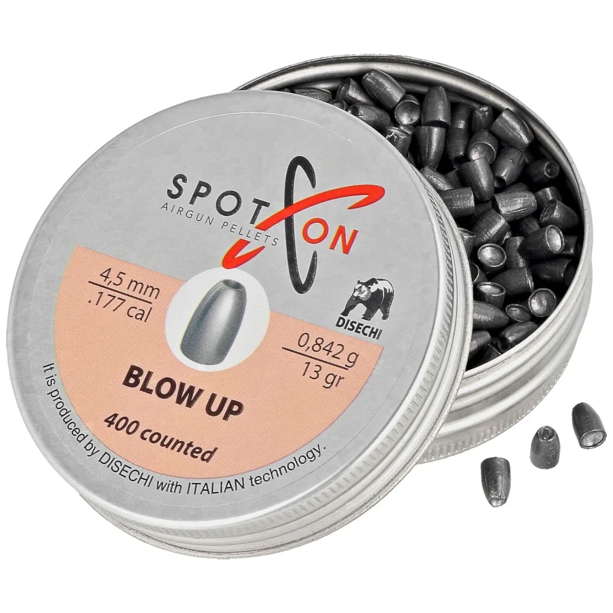 Śrut Spoton Blow Up Slug  4,5 mm - 400 szt