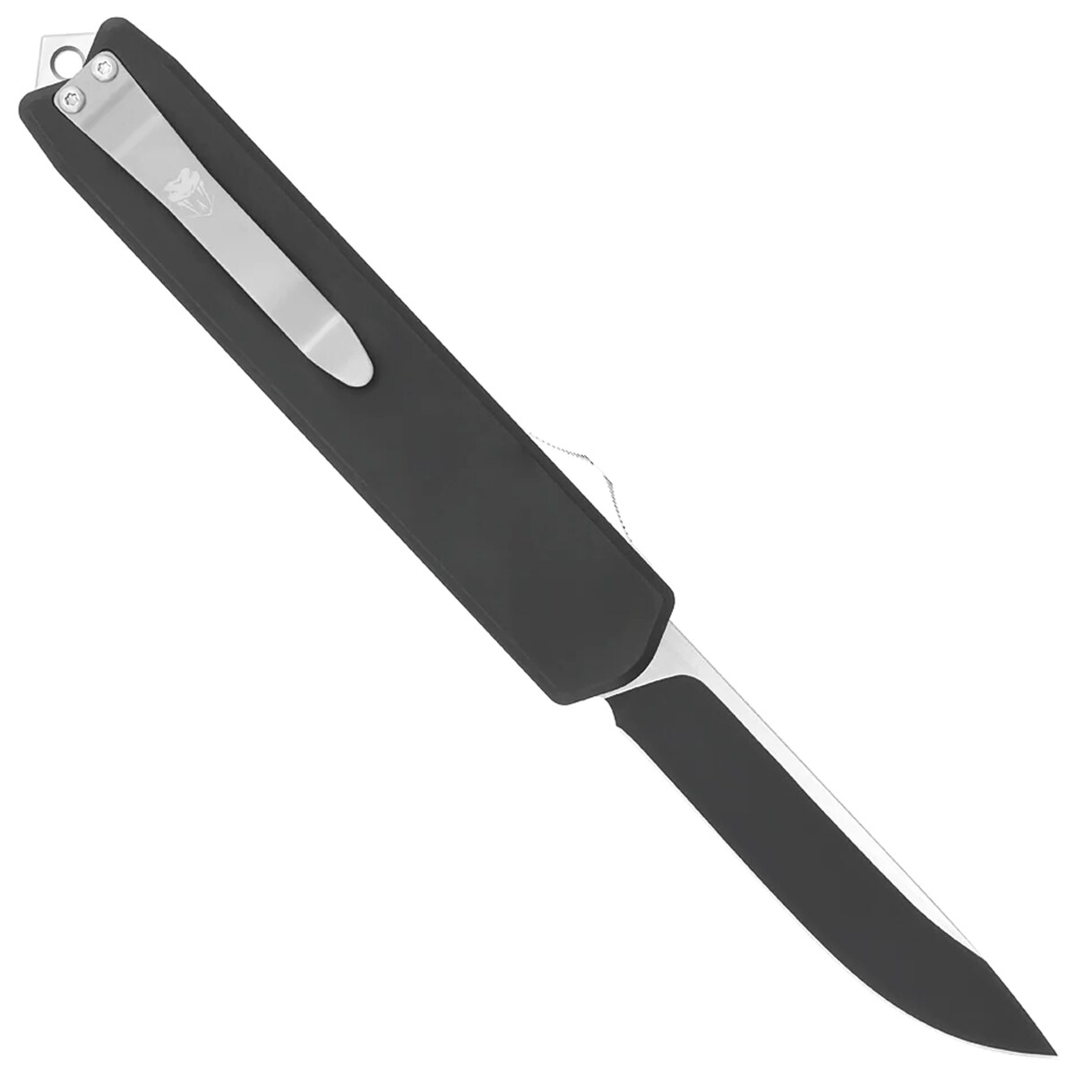 Nóż sprężynowy CobraTec Large Dominator Drop-point - Black