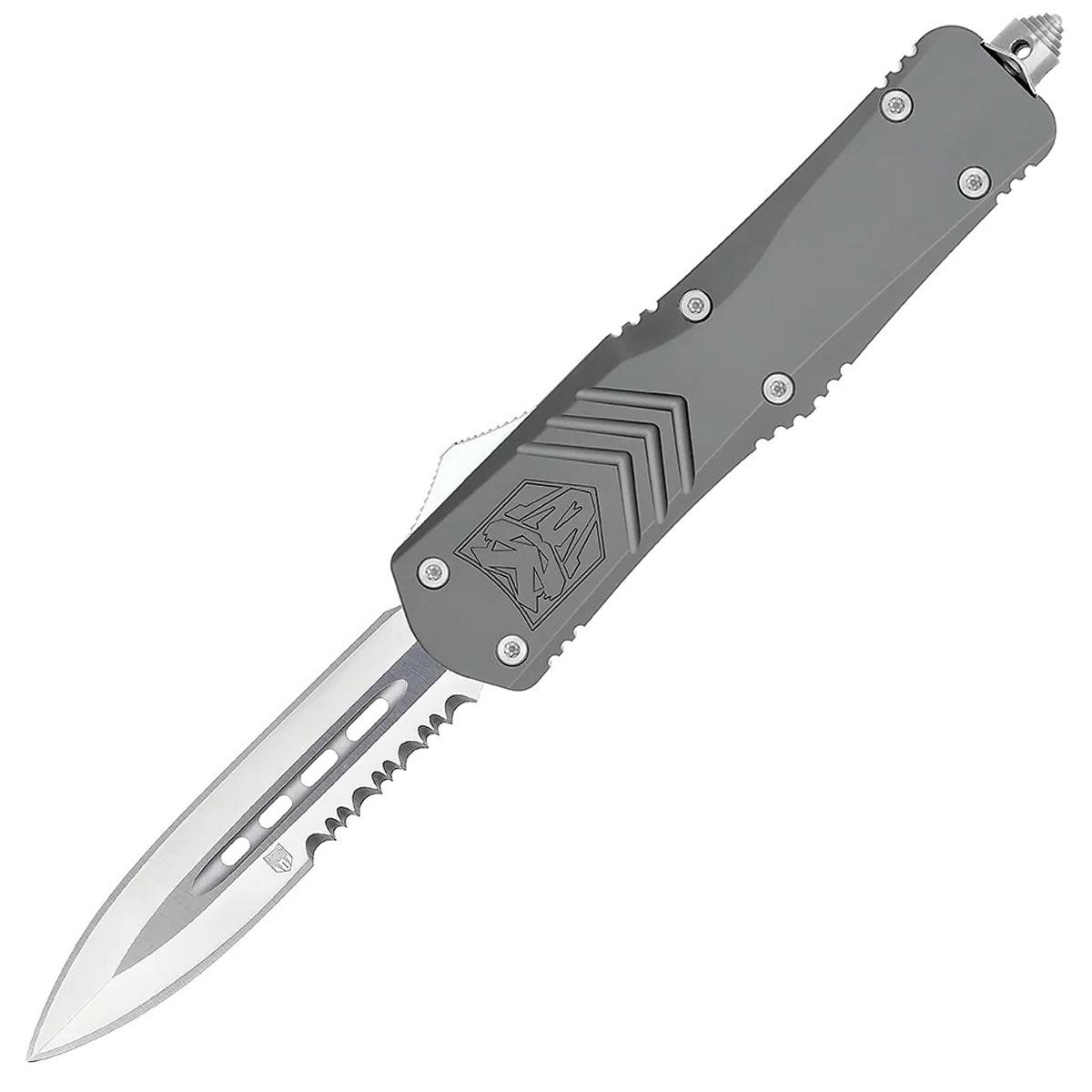 Nóż sprężynowy CobraTec Large FS-X Dagger - Grey