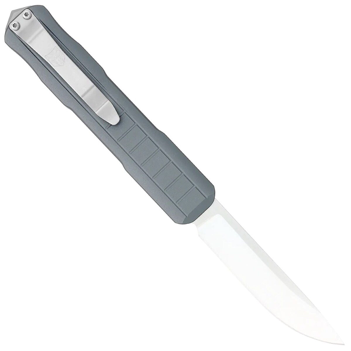 Nóż Sprężynowy CobraTec Raptor Drop-Point - Grey