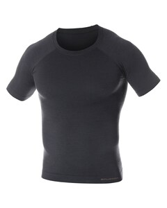 Термоактивна футболка Brubeck Merino Active Wool - Графітова Термоактивна футболка Brubeck Merino Active Wool - Графітова