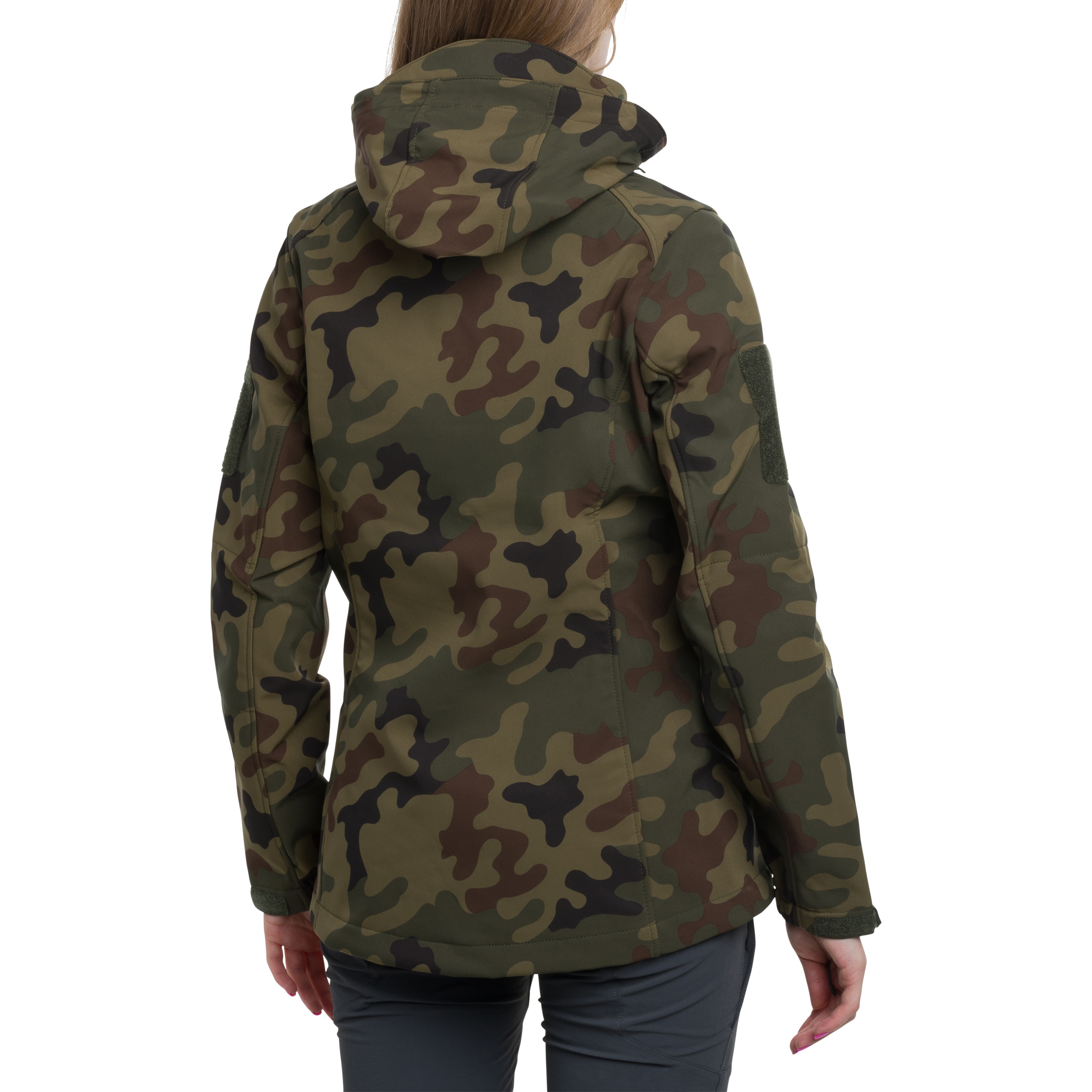 Kurtka damska Helikon-Tex Gunfighter Softshell - wz.93 Pantera PL Woodland
