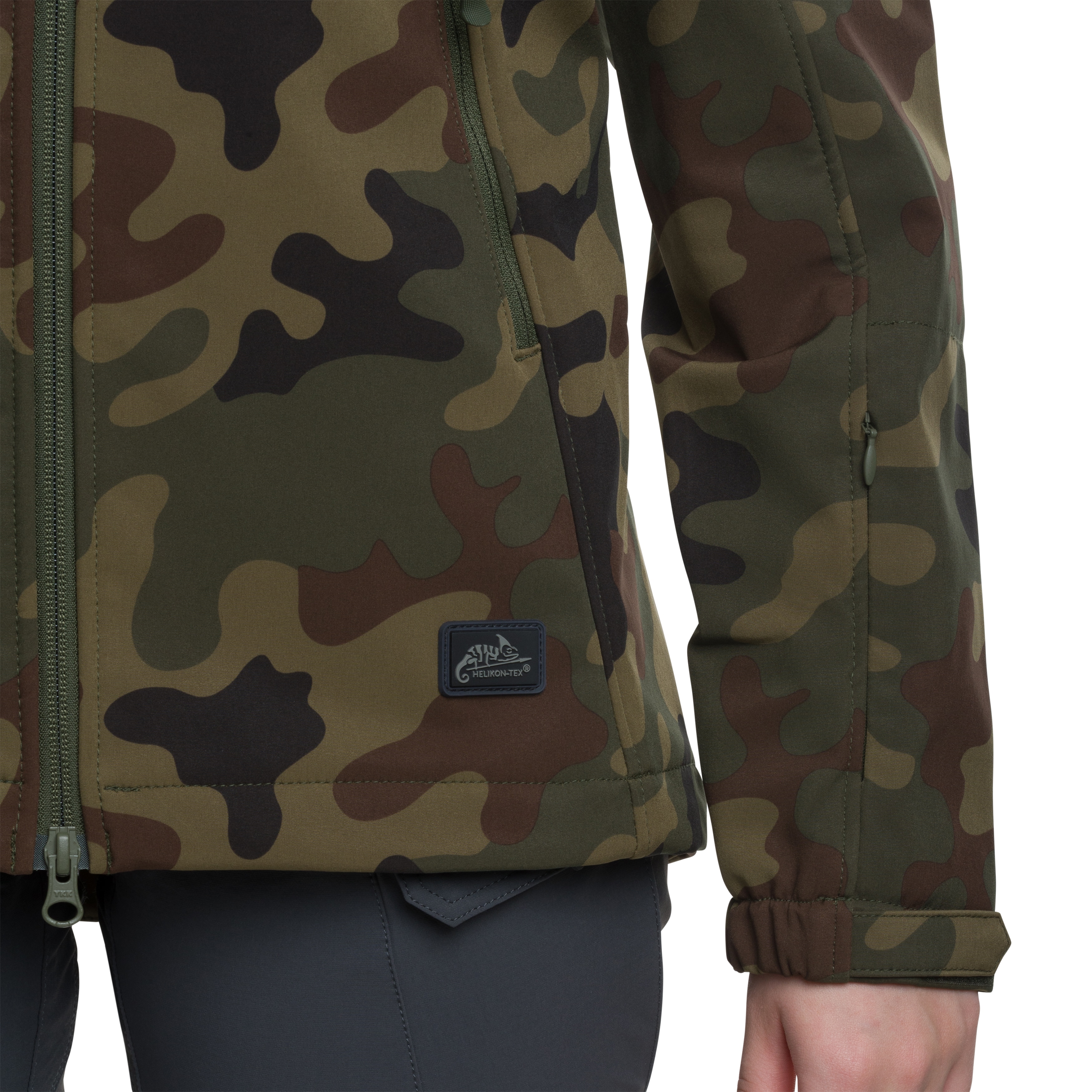 Kurtka damska Helikon-Tex Gunfighter Softshell - wz.93 Pantera PL Woodland
