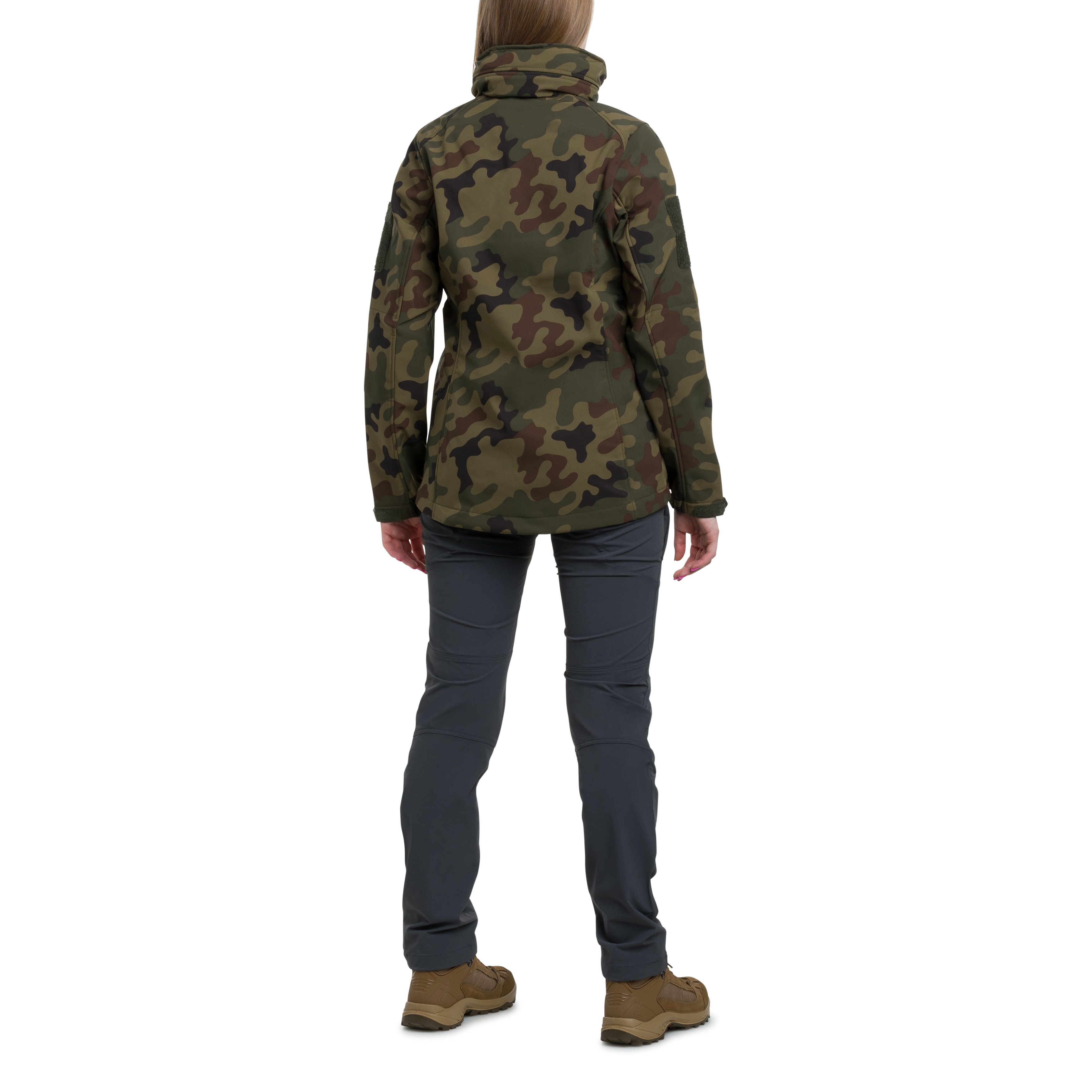 Kurtka damska Helikon-Tex Gunfighter Softshell - wz.93 Pantera PL Woodland