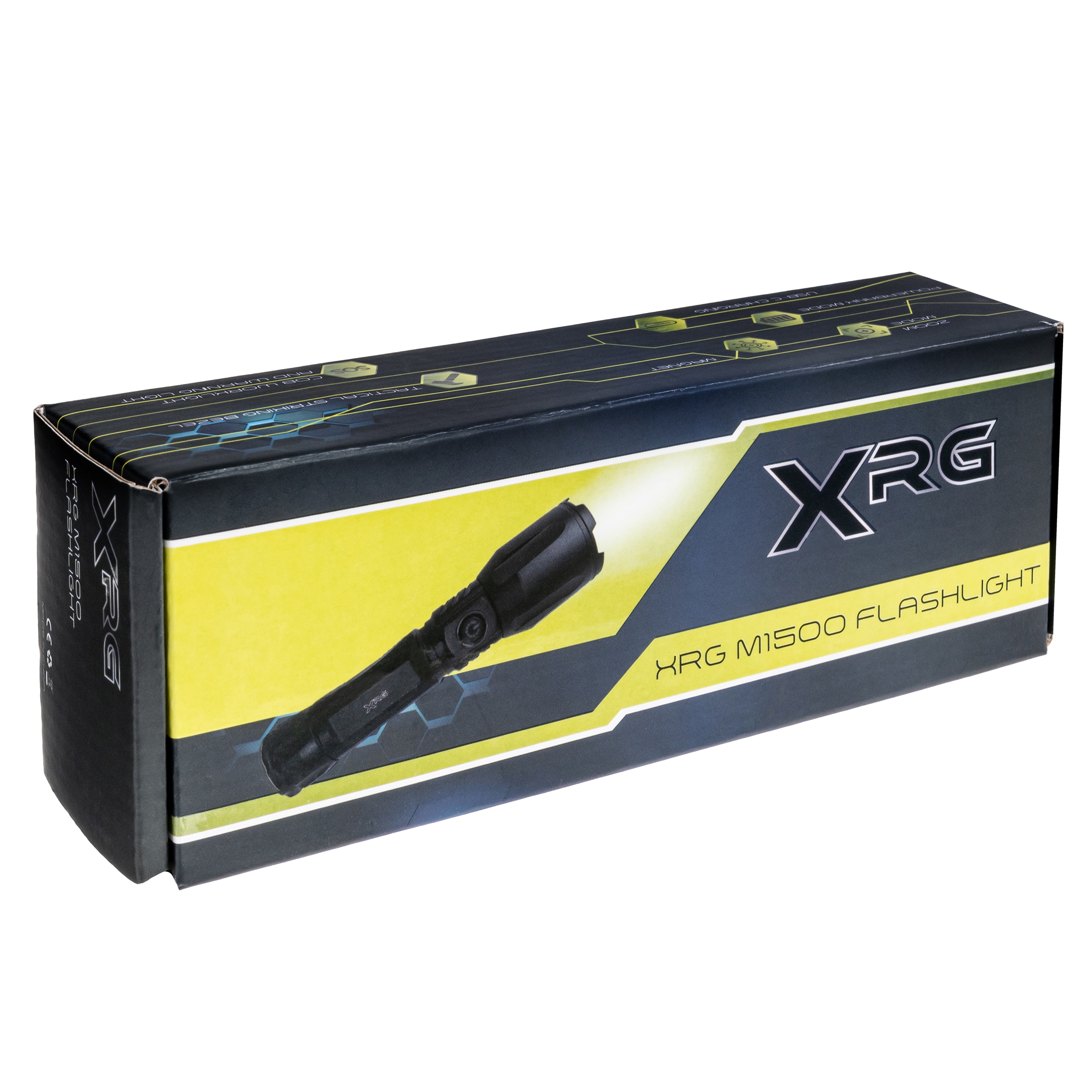 Акумуляторний ліхтарик XRG M1500 Zoom - 1800 люменів