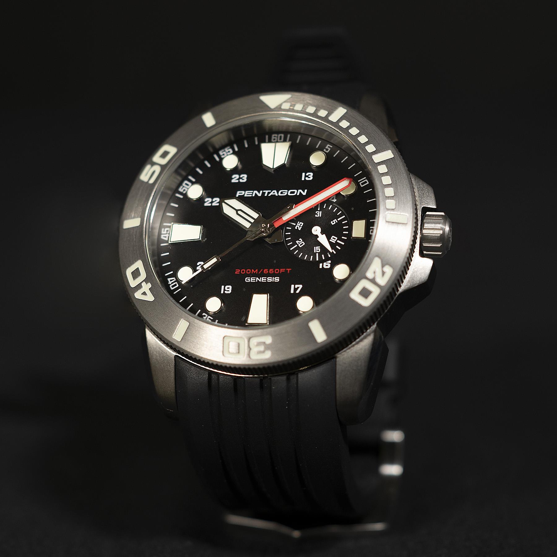 Zegarek Pentagon Genesis Limited - Silver