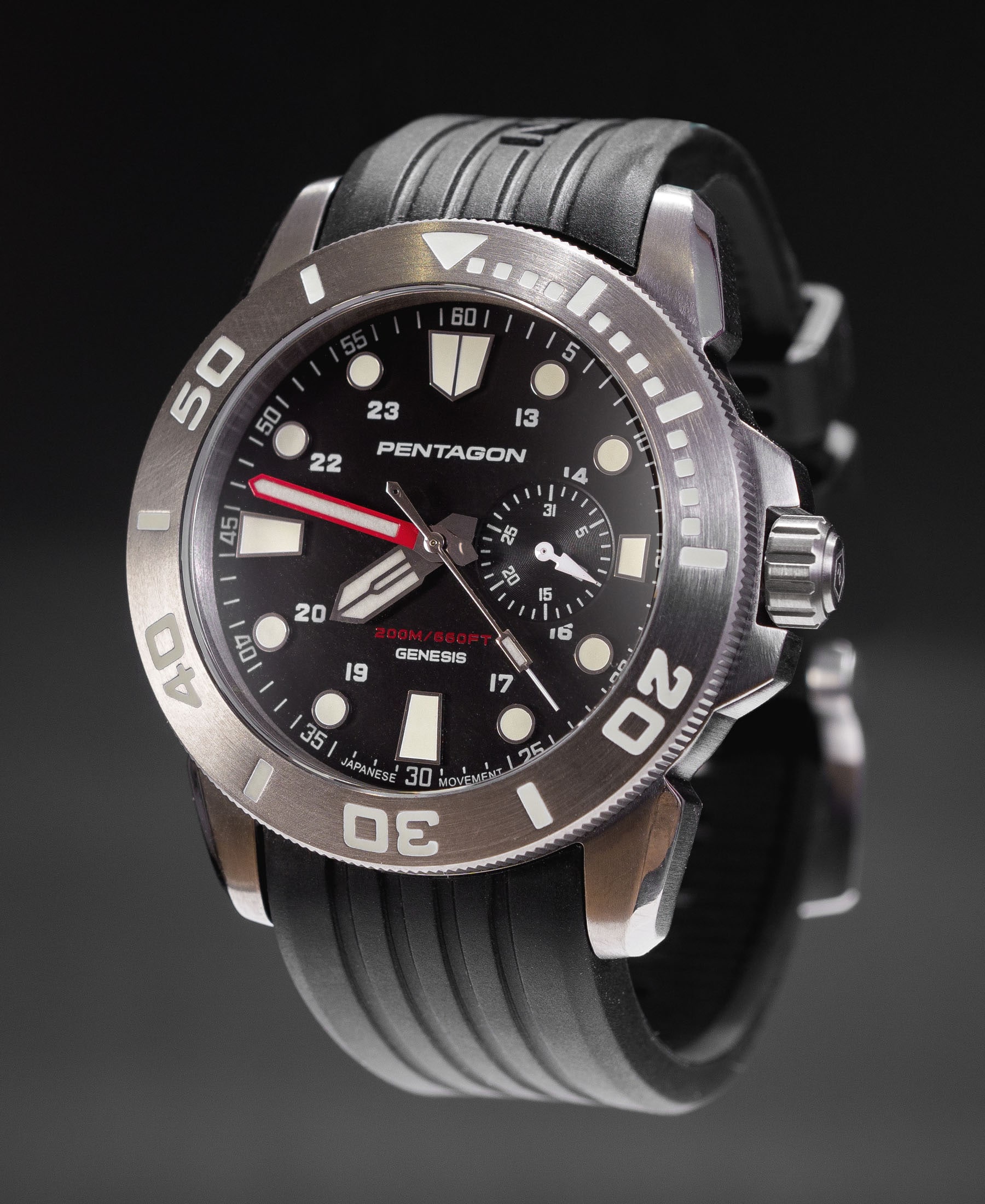 Zegarek Pentagon Genesis Limited - Silver