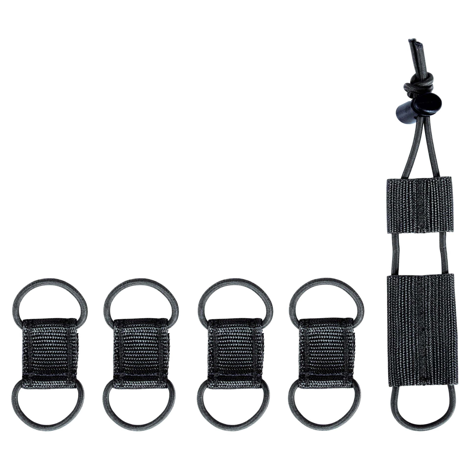 Набір стропів для кабелів Tasmanian Tiger Cable Manager Set - Black