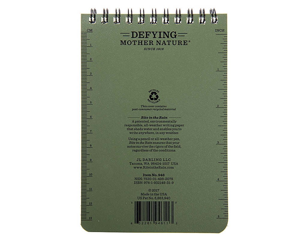 Notes wodoodporny Rite in the Rain 4x6