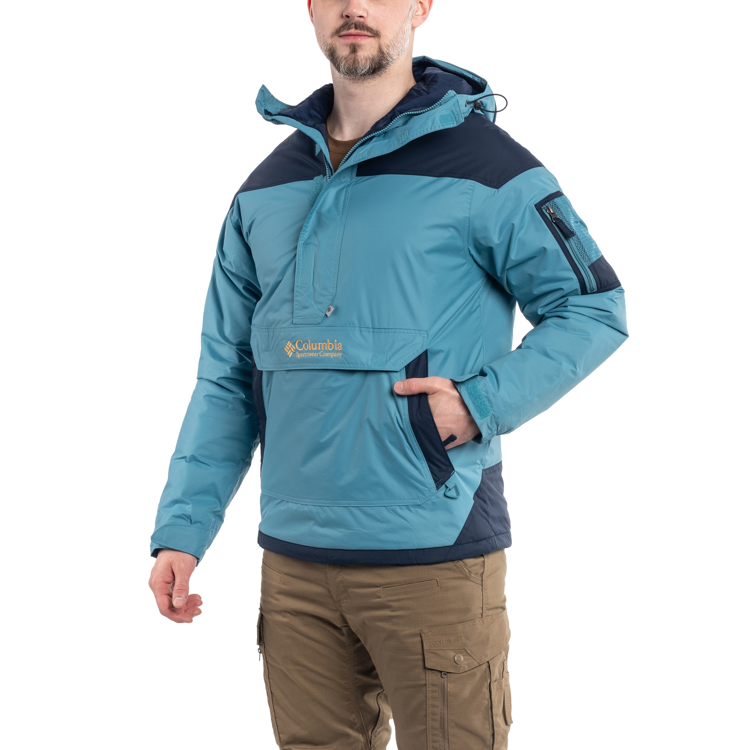 Kurtka Columbia Challenger Pullover Anorak - Shasta/Collegiate Navy