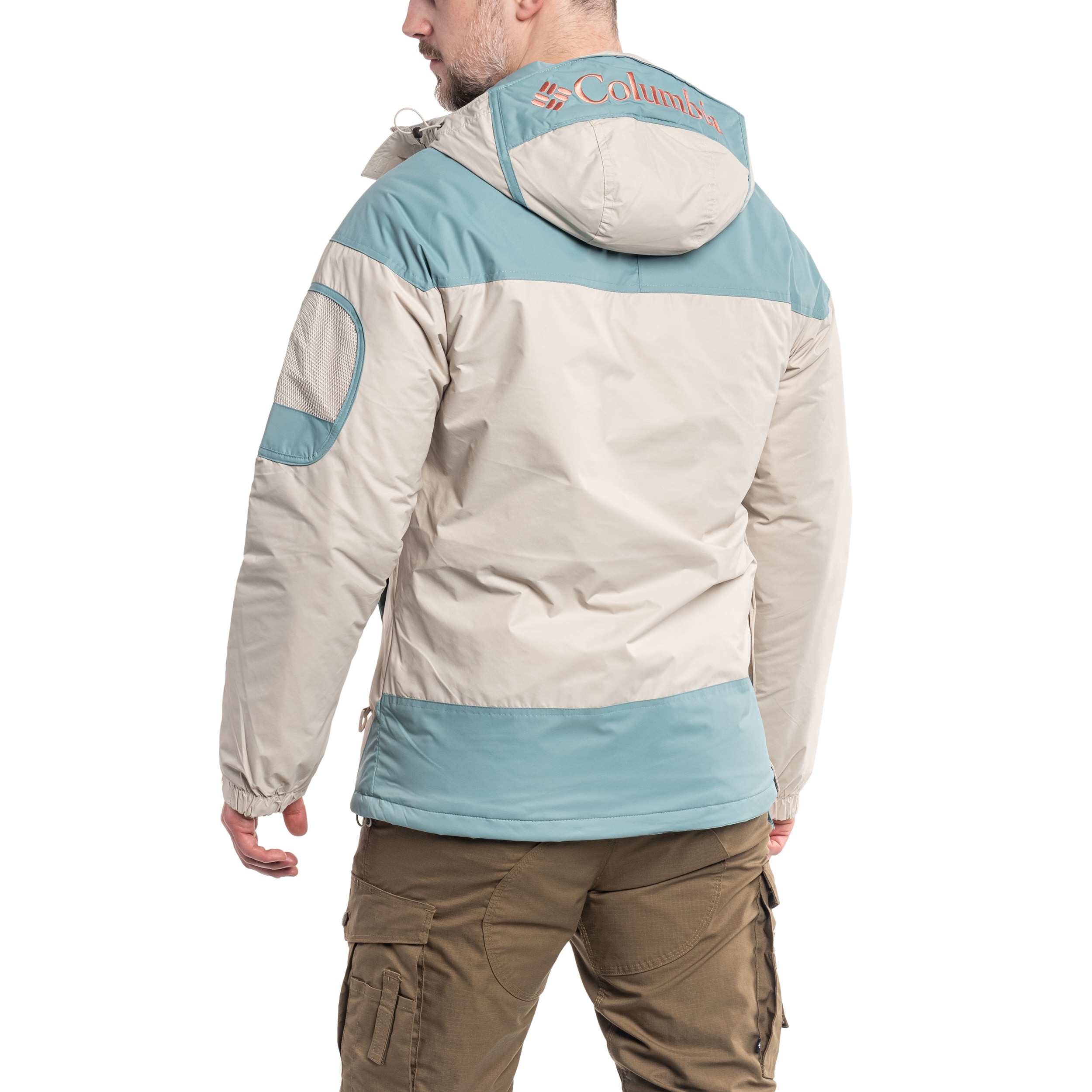 Kurtka Columbia Challenger Pullover Anorak - Dark Stone/Stone Blue