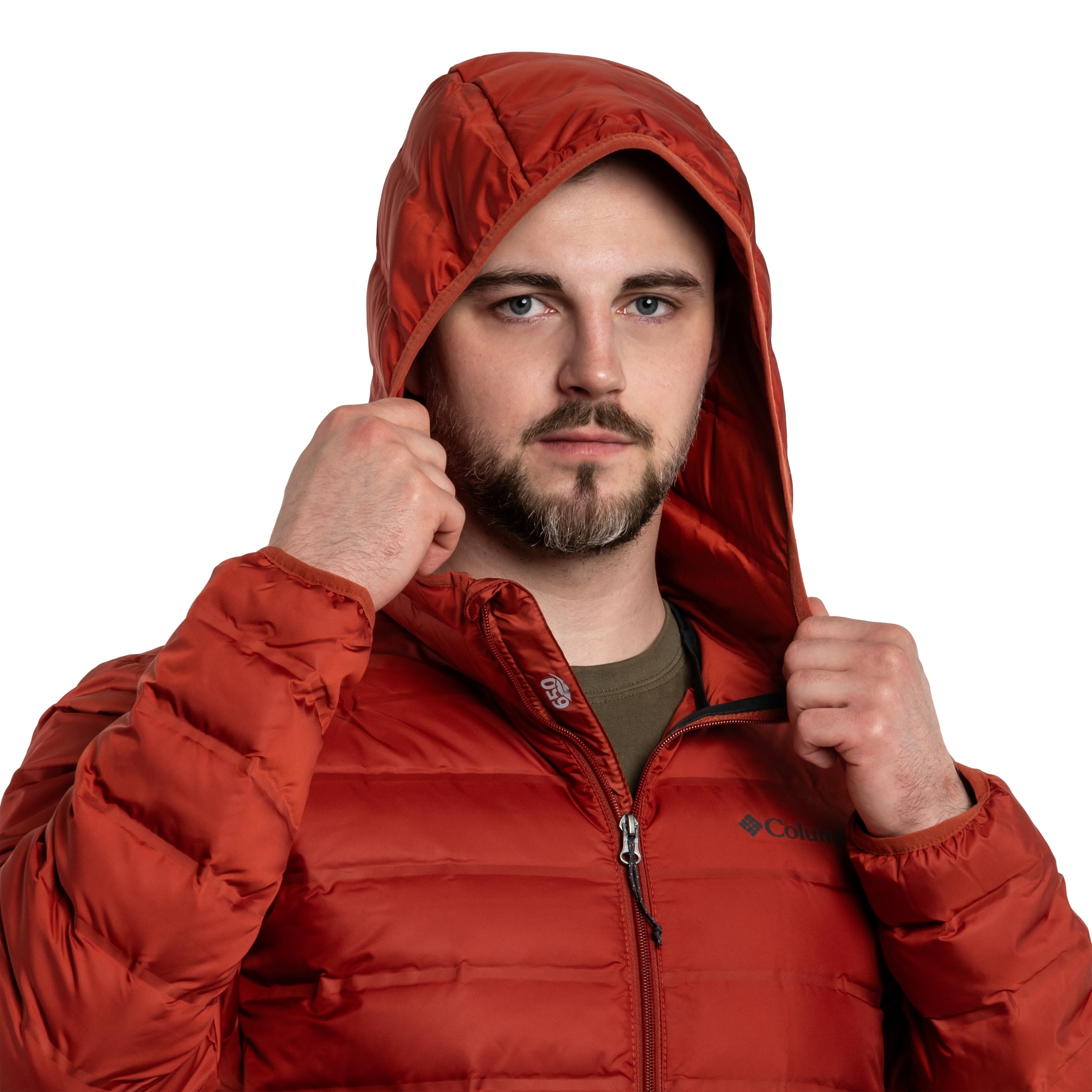 Куртка Columbia Lake 22 Down Hooded Jacket - Warp Red