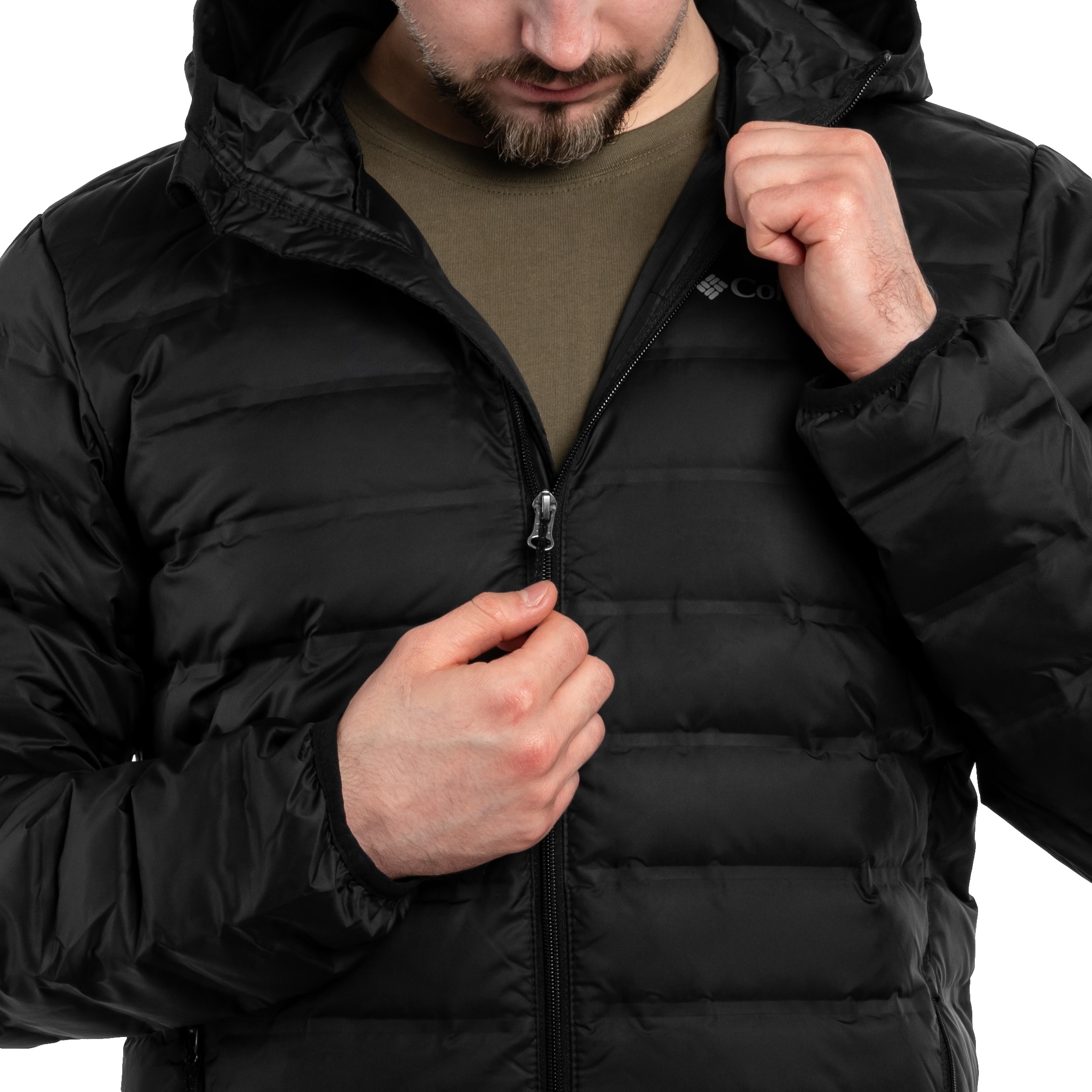 Kurtka Columbia Lake 22 Down Hooded Jacket - Black