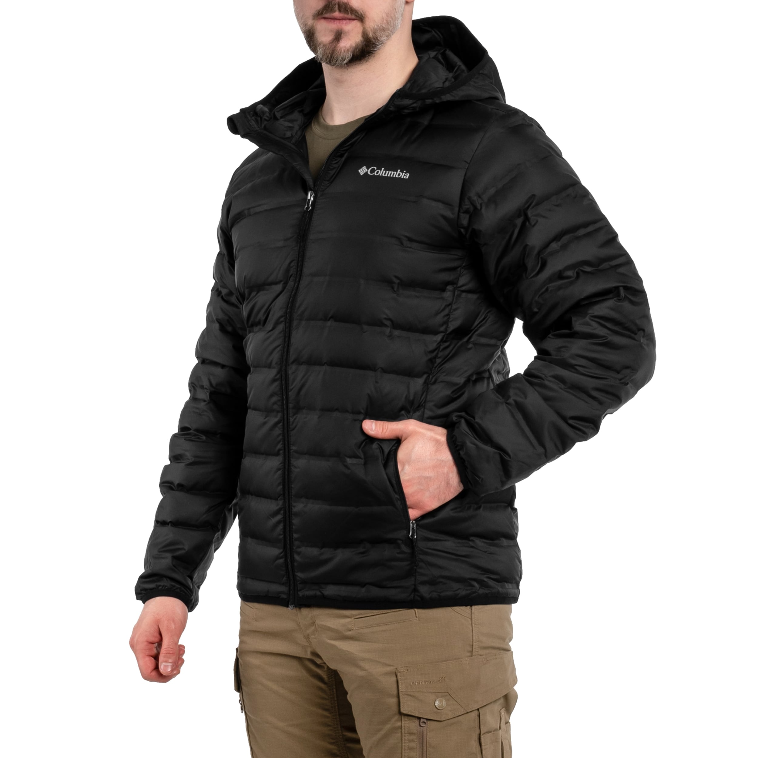 Kurtka Columbia Lake 22 Down Hooded Jacket - Black