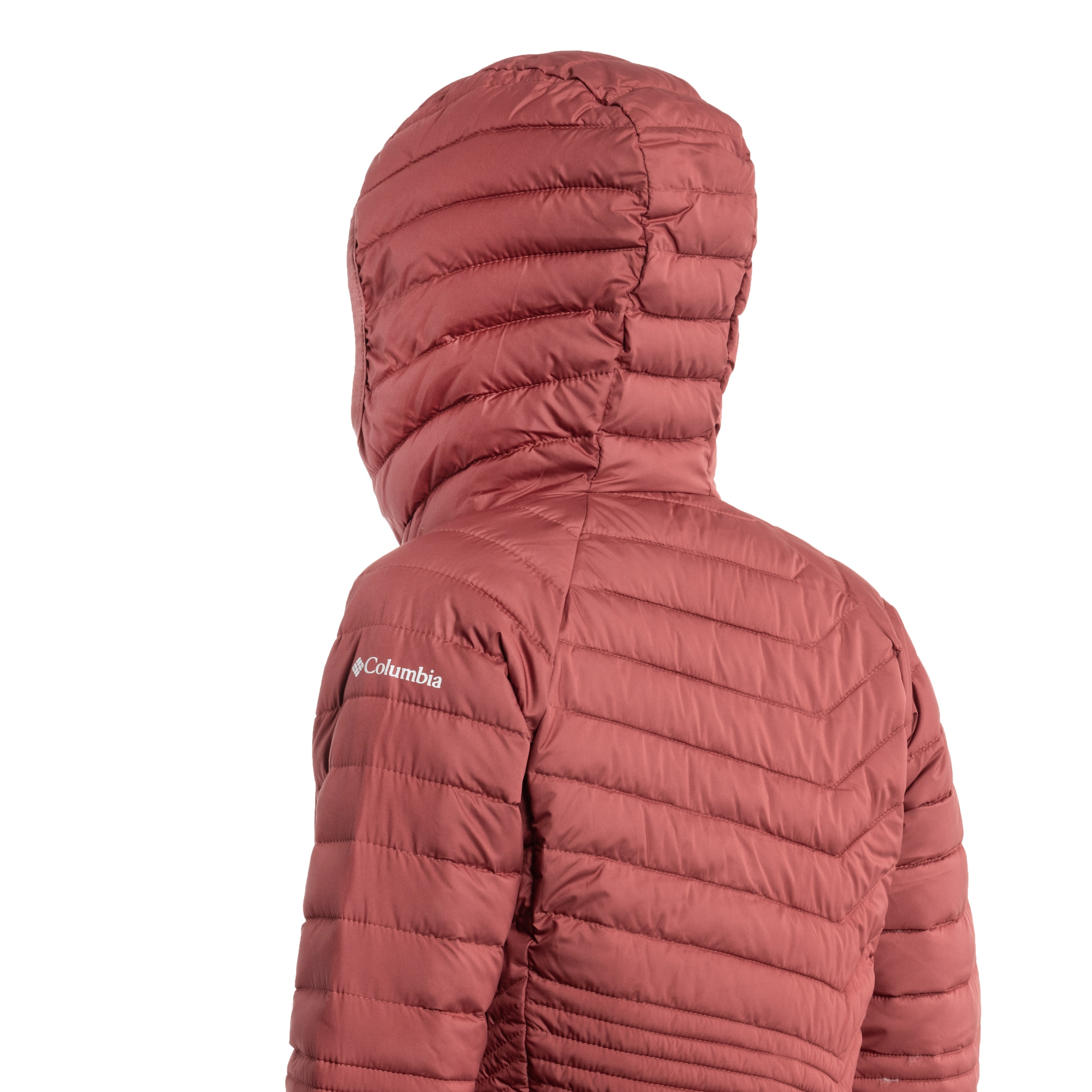 Kurtka damska Columbia Powder Lite Mid Jacket - Beetroot