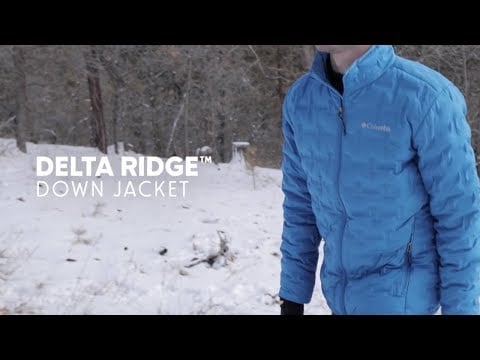 Kurtka Columbia Delta Ridge Down Hooded - Stone Blue