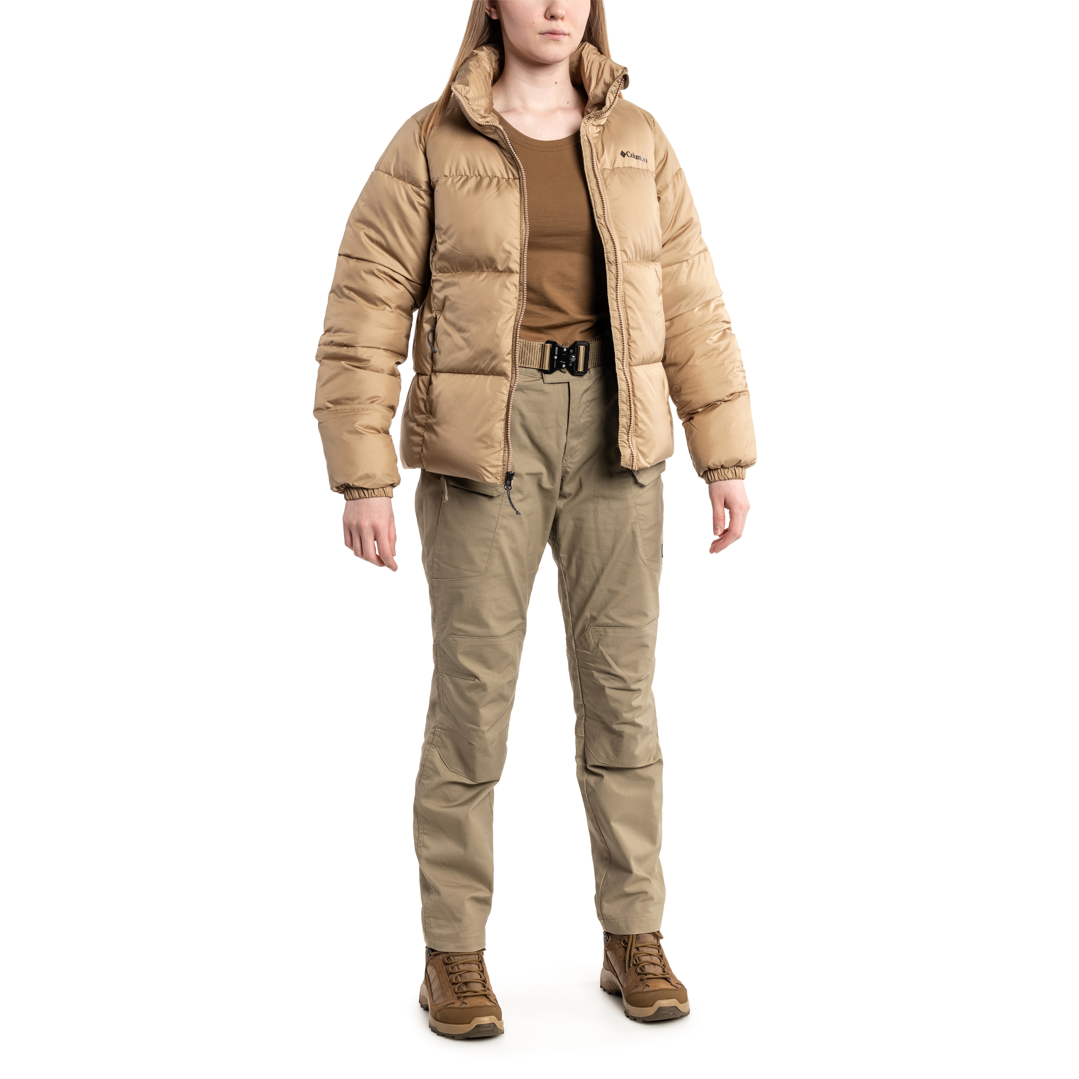 Kurtka damska Columbia Puffect Jacket - Beach
