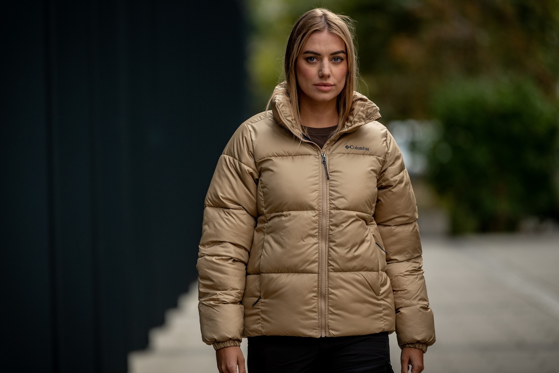 Kurtka damska Columbia Puffect Jacket - Beach