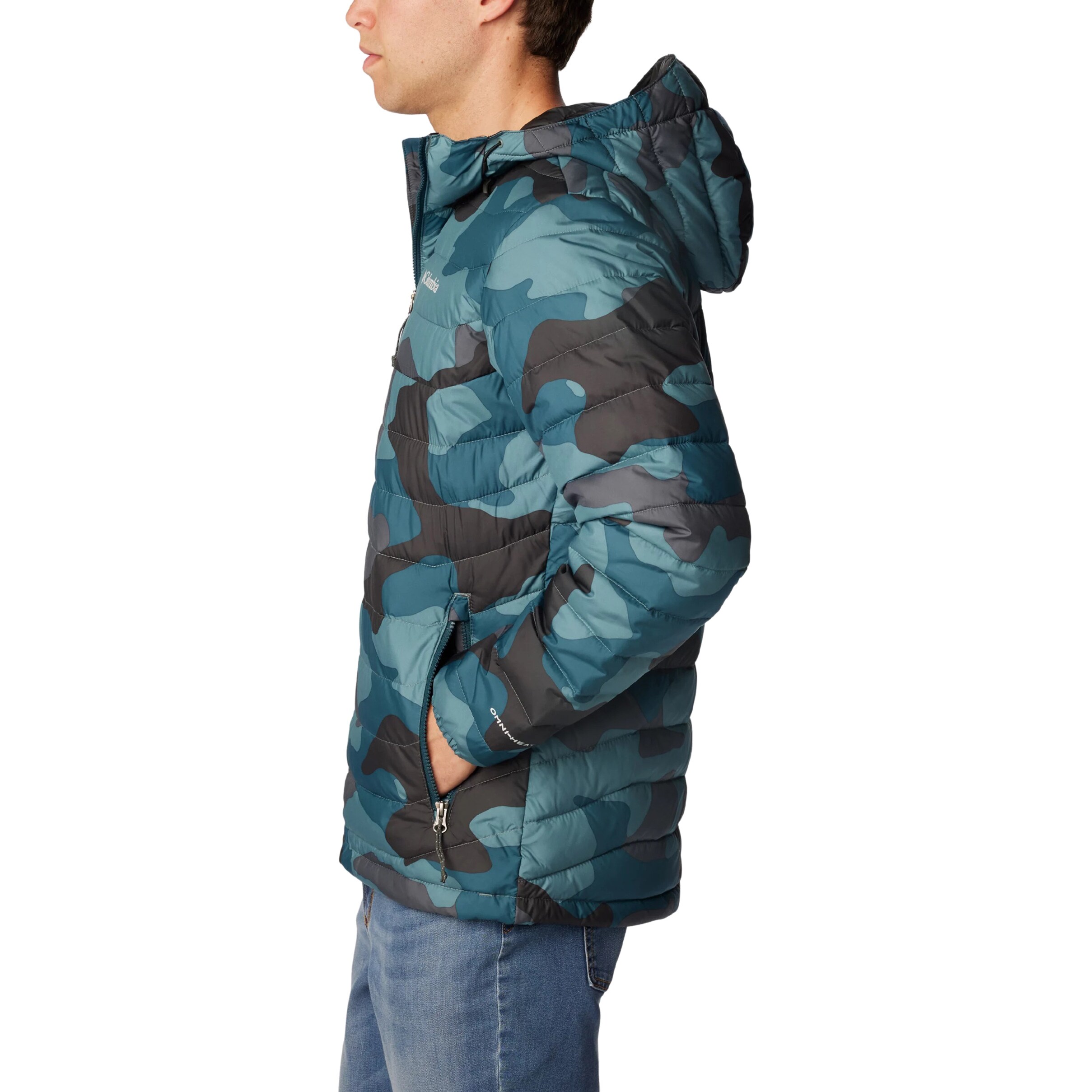 Куртка Columbia Powder Lite Hooded Jacket - Metal Mod Camo