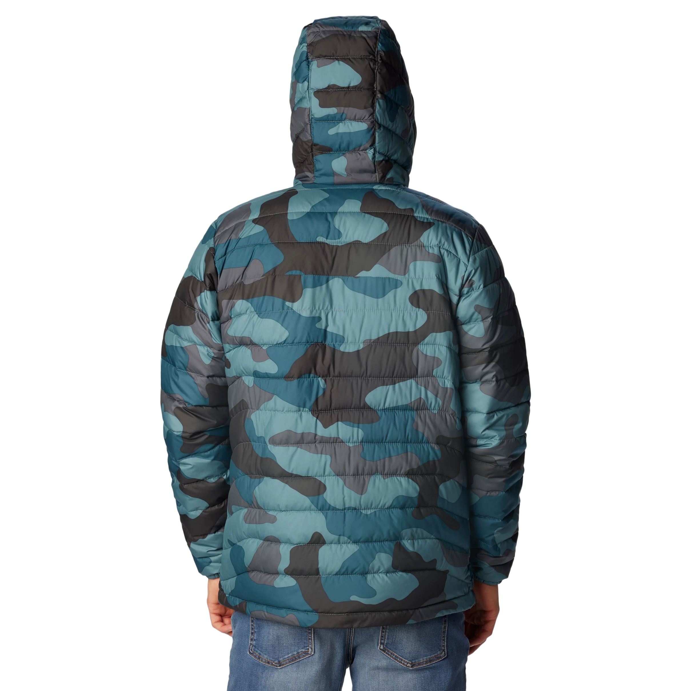 Куртка Columbia Powder Lite Hooded Jacket - Metal Mod Camo