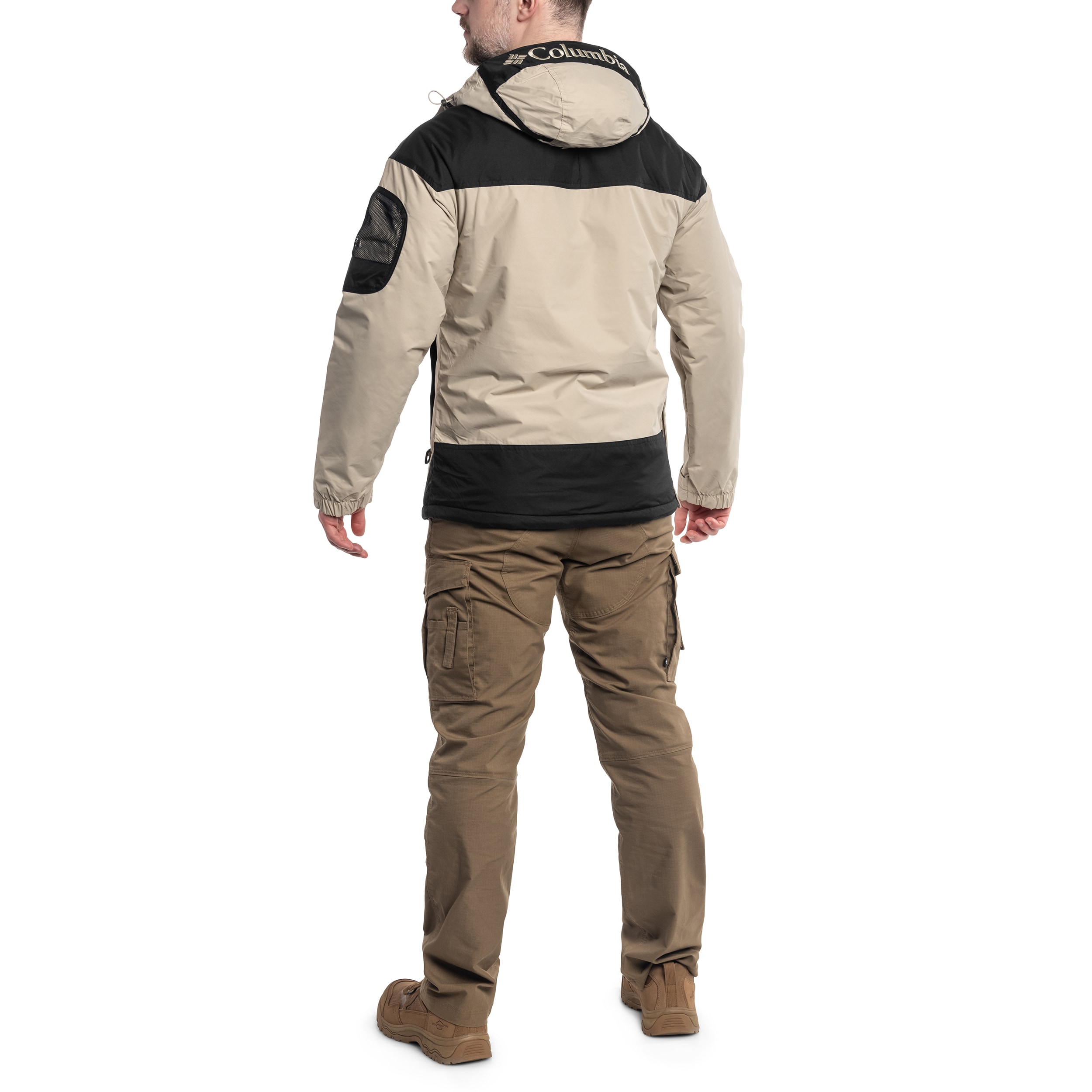Kurtka Columbia Challenger Pullover Anorak - Ancient Fossil/Black