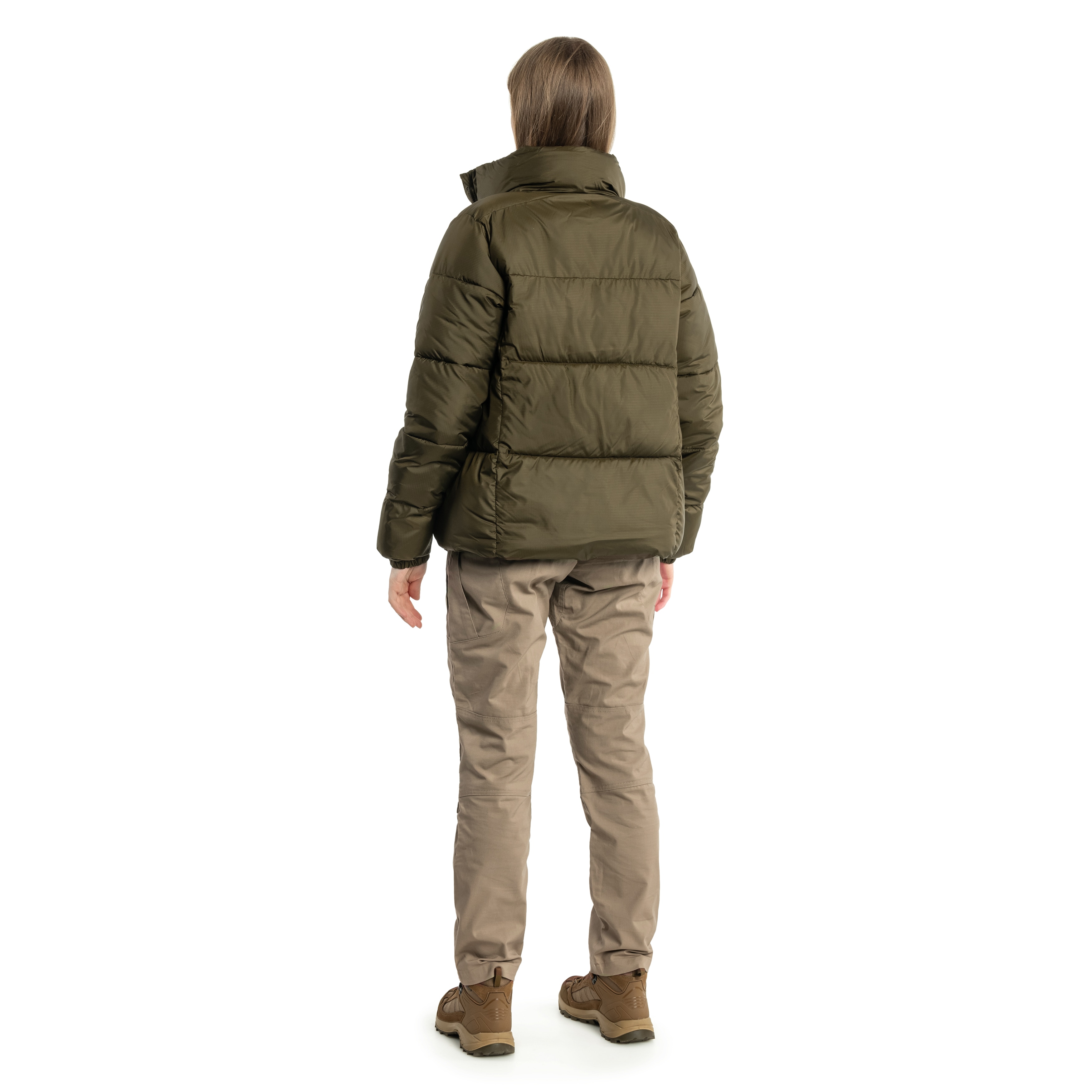 Жіноча куртка Columbia Puffect Jacket - Olive Green