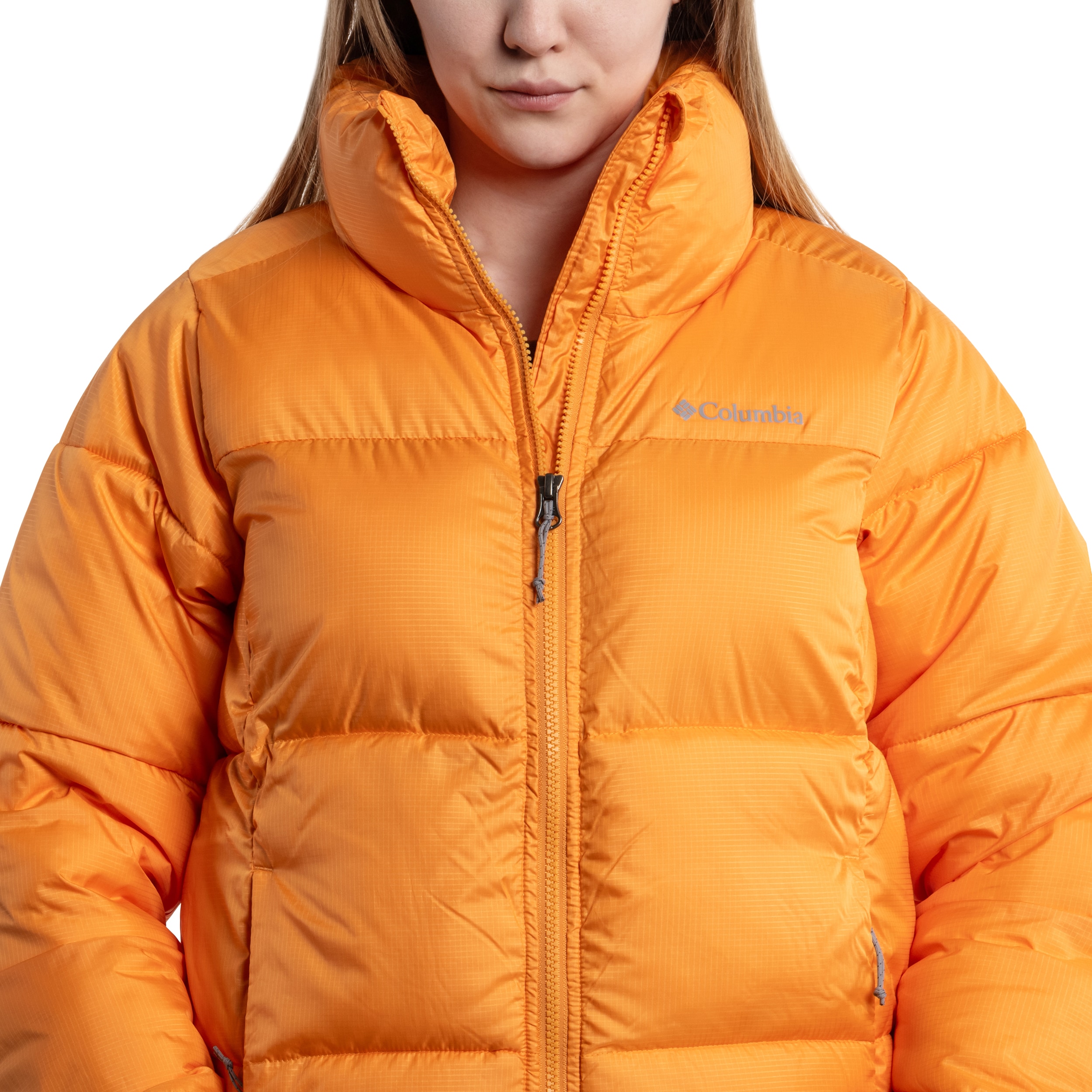 Kurtka damska Columbia Puffect Jacket - Sunset Peach