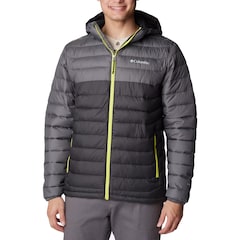 Kurtka Columbia Powder Lite Hooded Jacket - Shark/City Grey