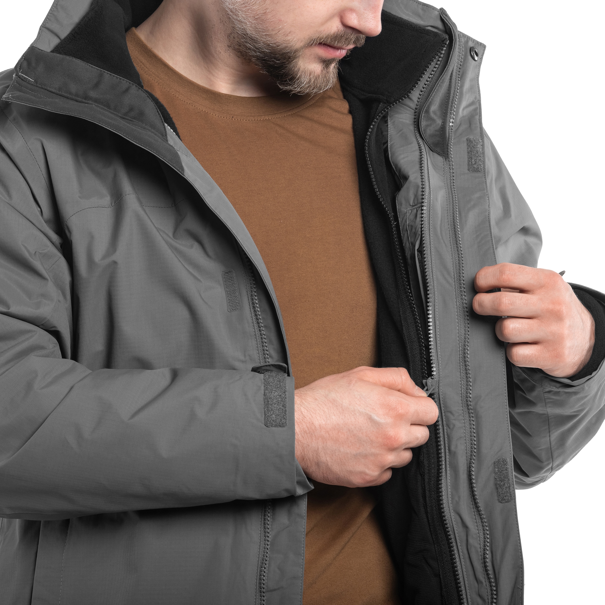 Kurtka Columbia Mission Air Interchange - City Grey