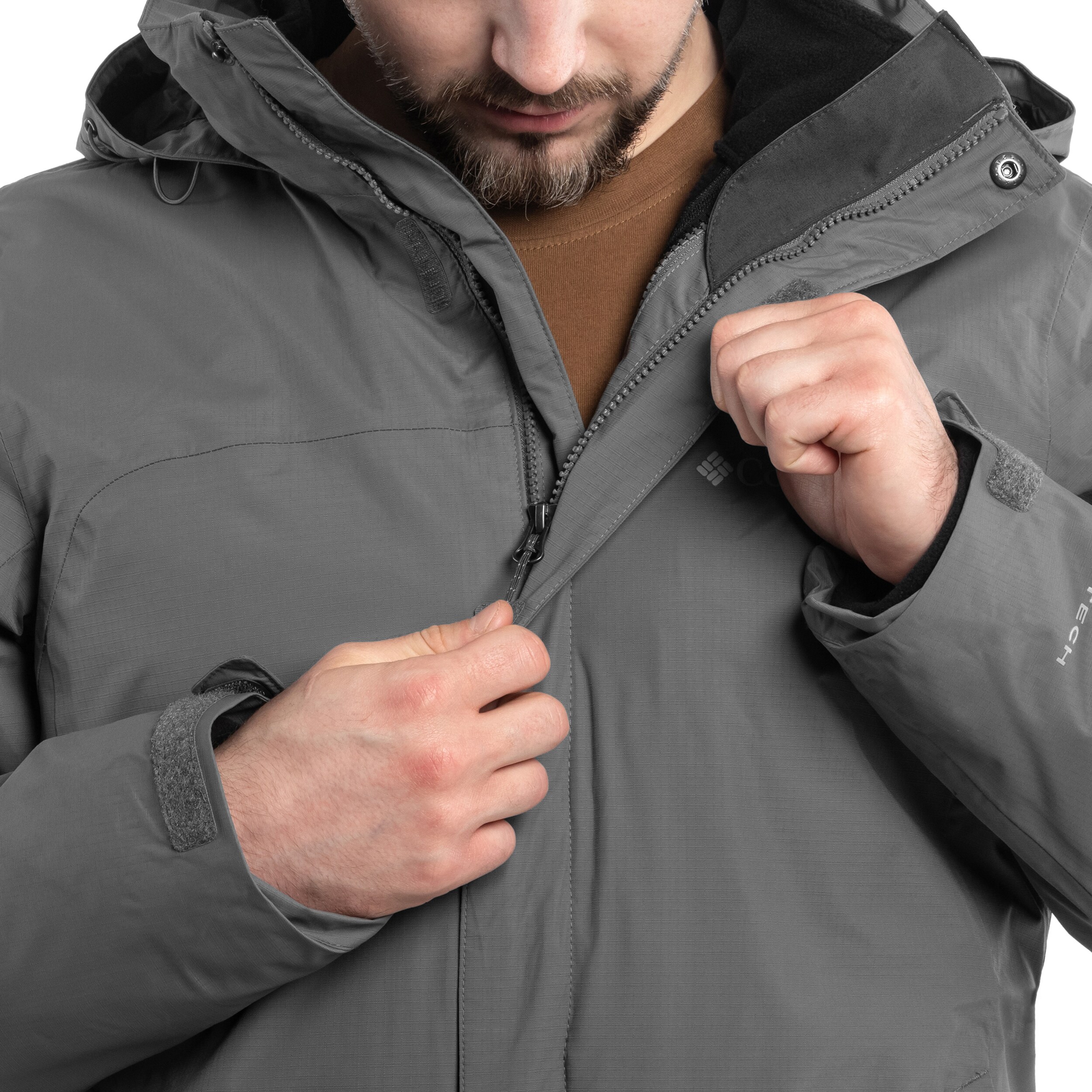 Kurtka Columbia Mission Air Interchange - City Grey
