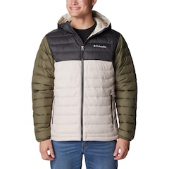 Kurtka Columbia Powder Lite Hooded Jacket - Dark Stone/Shark