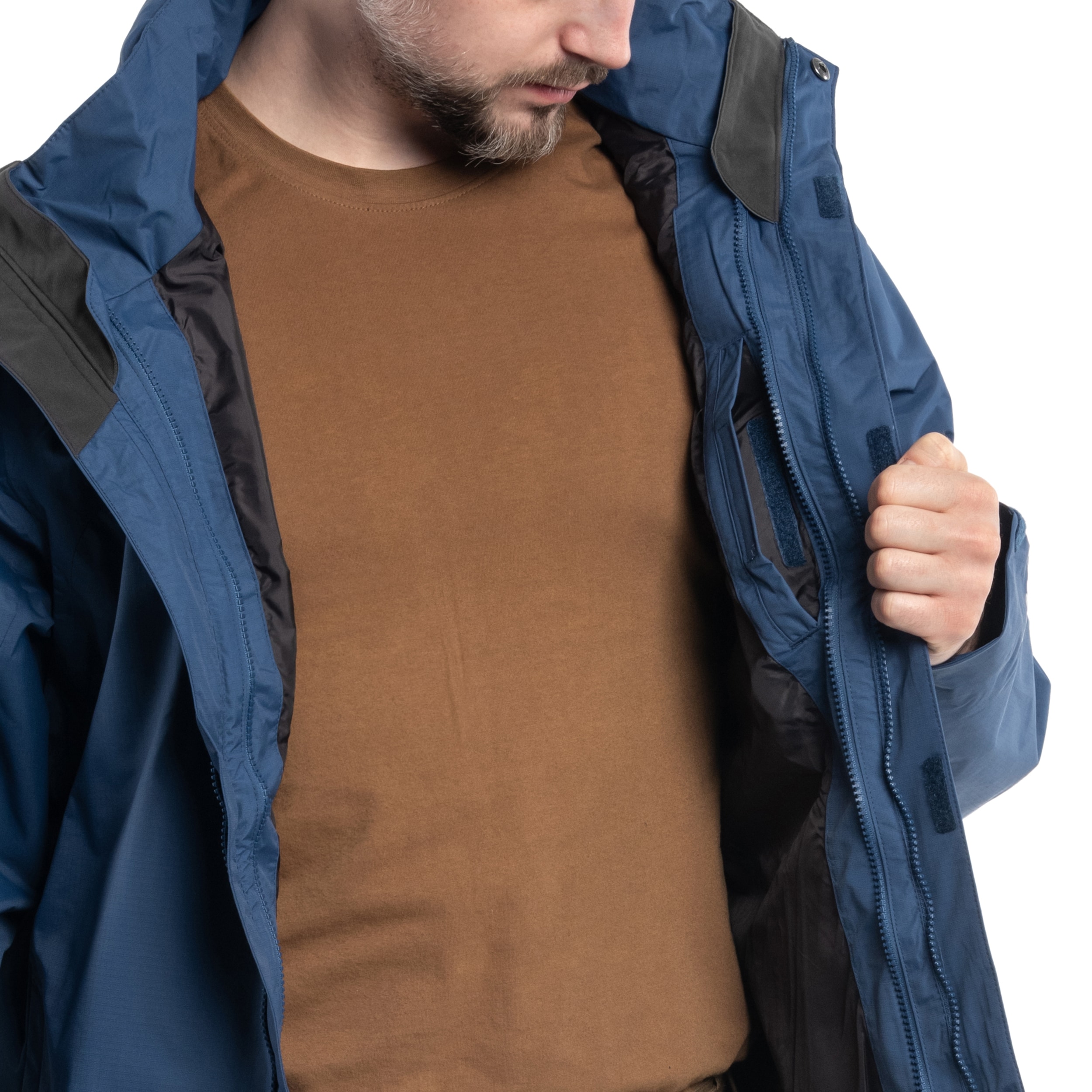 Kurtka Columbia Mission Air Interchange Jacket - Night Tide/Collegiate Navy