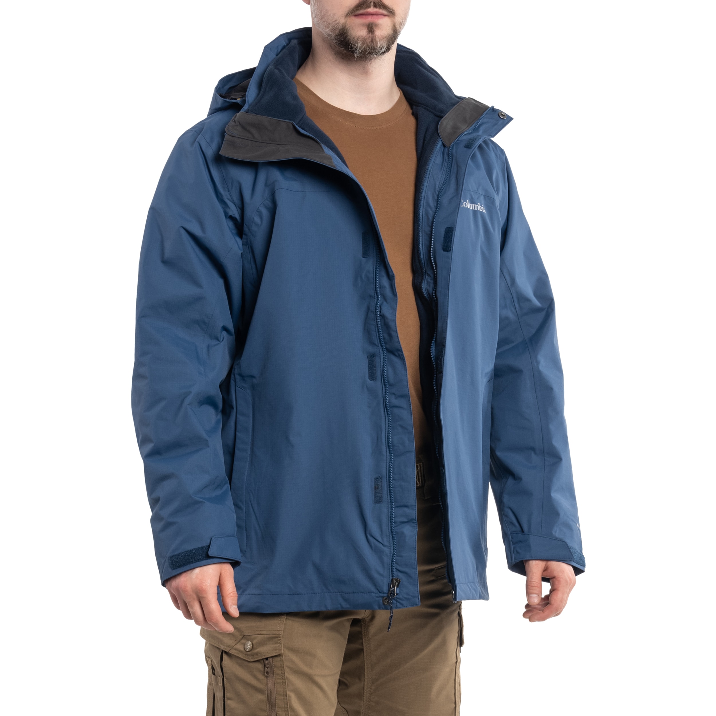 Куртка Columbia Mission Air Interchange Jacket - Night Tide/Collegiate Navy