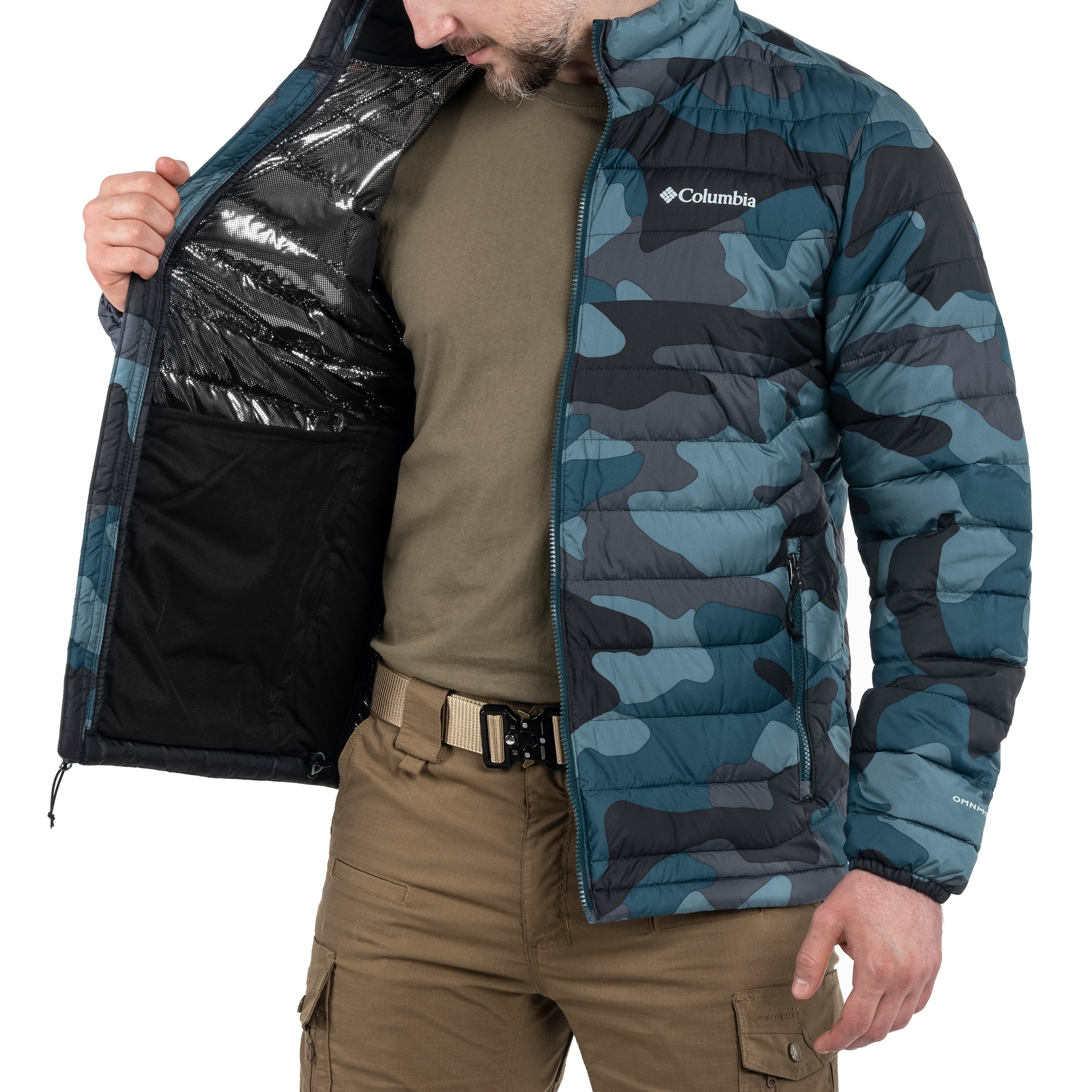 Куртка Columbia Powder Lite Jacket - Metal Mod Camo