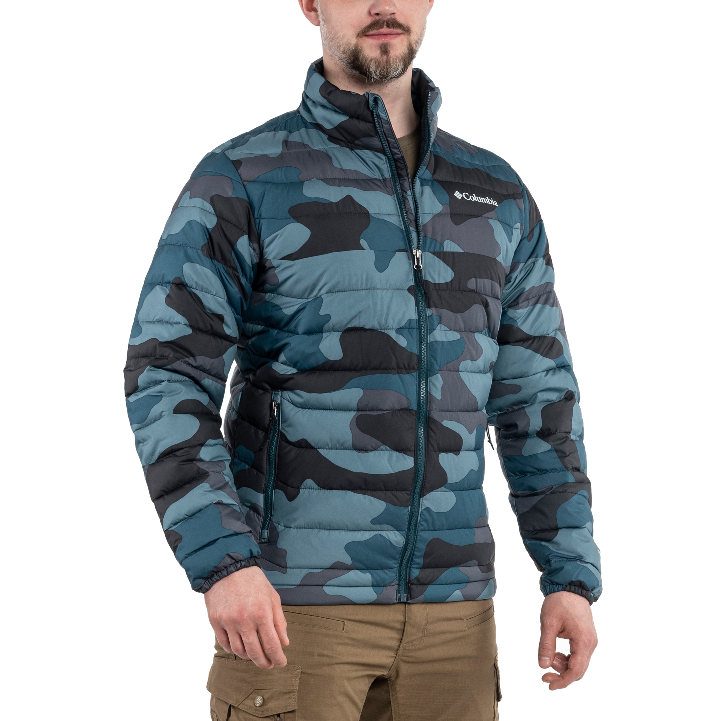 Kurtka Columbia Powder Lite Jacket - Metal Mod Camo