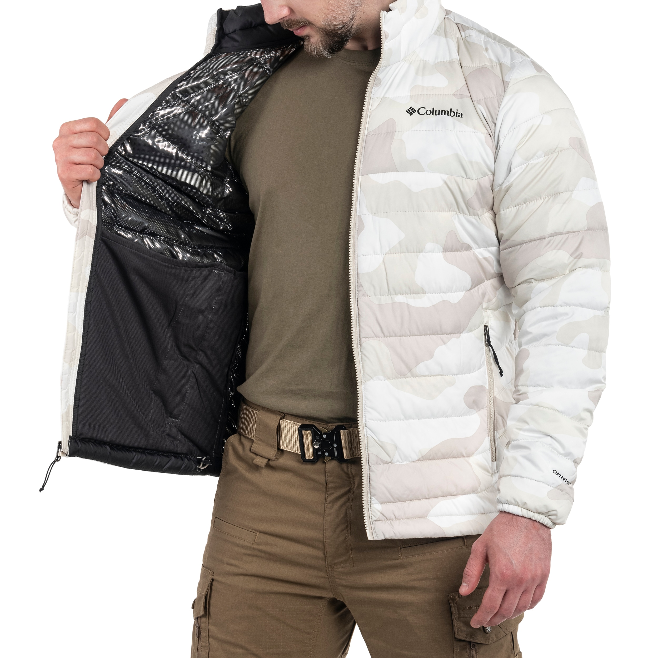 Kurtka Columbia Powder Lite Jacket - Dark Stone Mod Camo