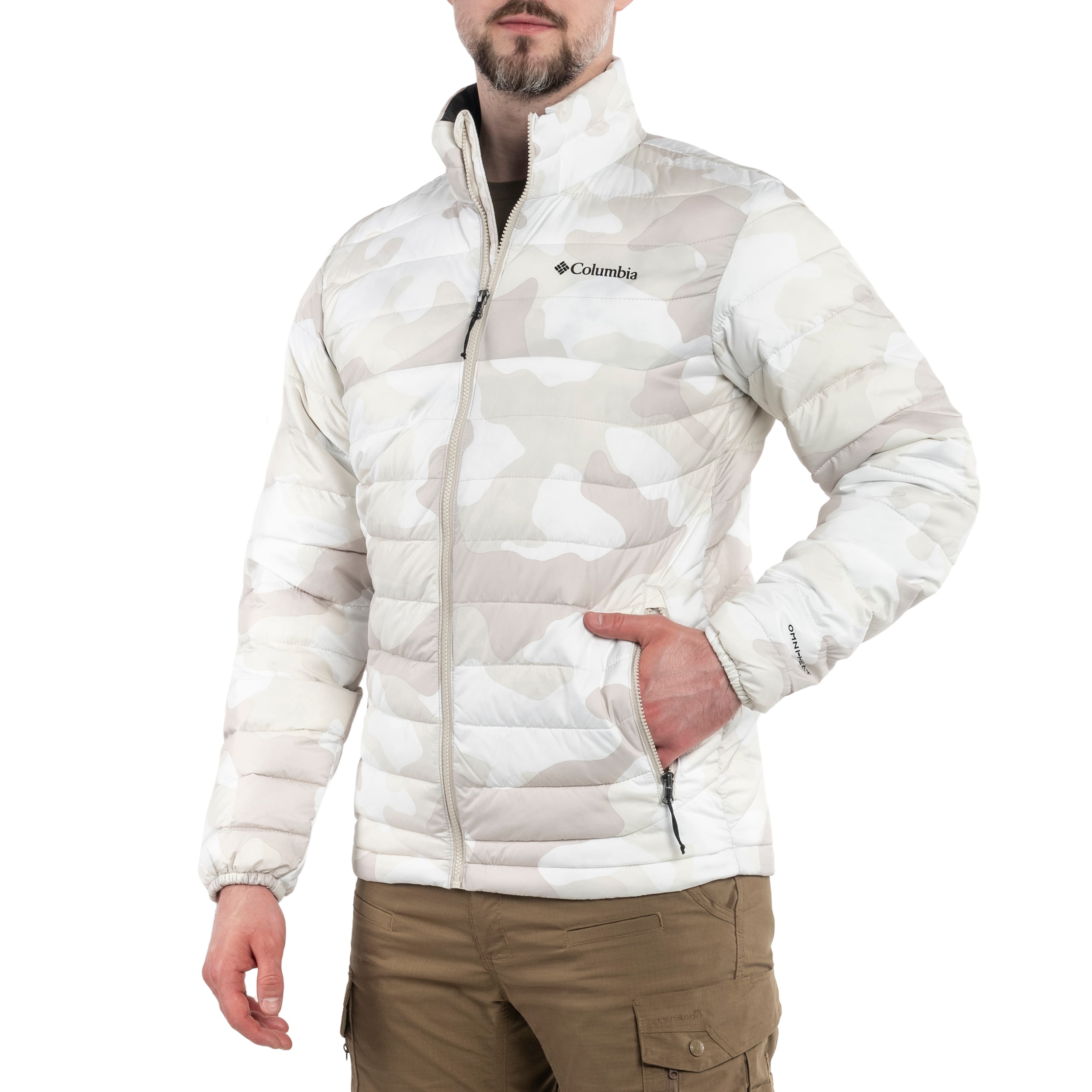 Kurtka Columbia Powder Lite Jacket - Dark Stone Mod Camo