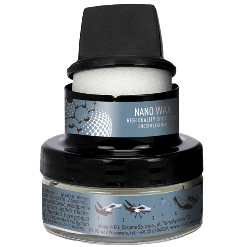 Віск для зернистої шкіри Coccine Nano Wax 50 мл - Темно-синій