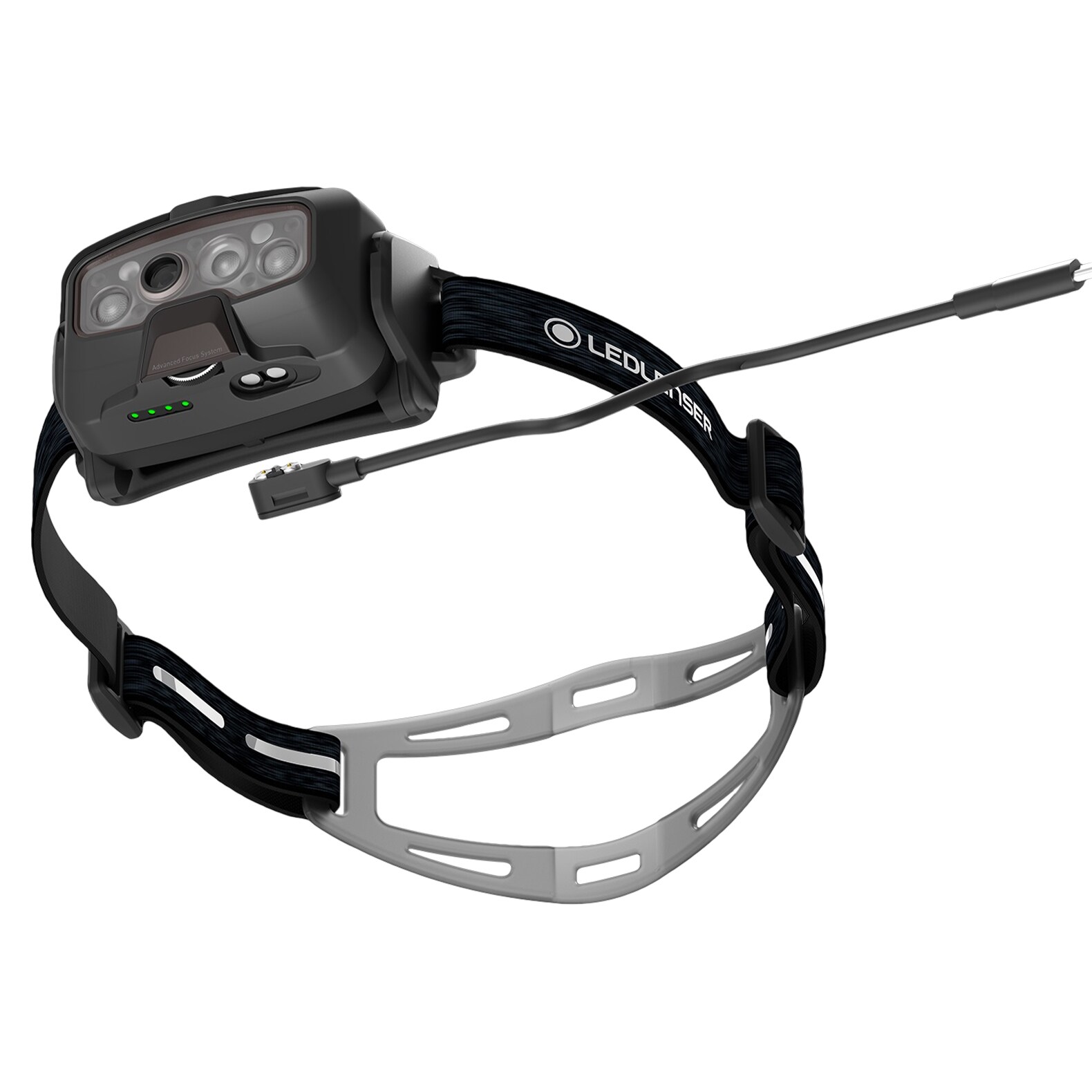Latarka czołowa Ledlenser HF8R Signature Black - 2000 lumenów