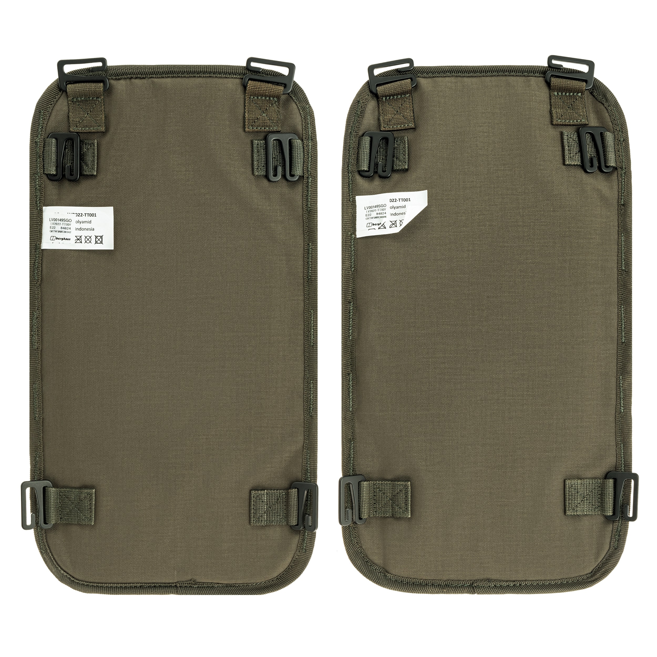 Panel MOLLE do plecaka Berghaus Tactical FLT MOLLE Pad IR Stone Grey Olive - 2 szt. 