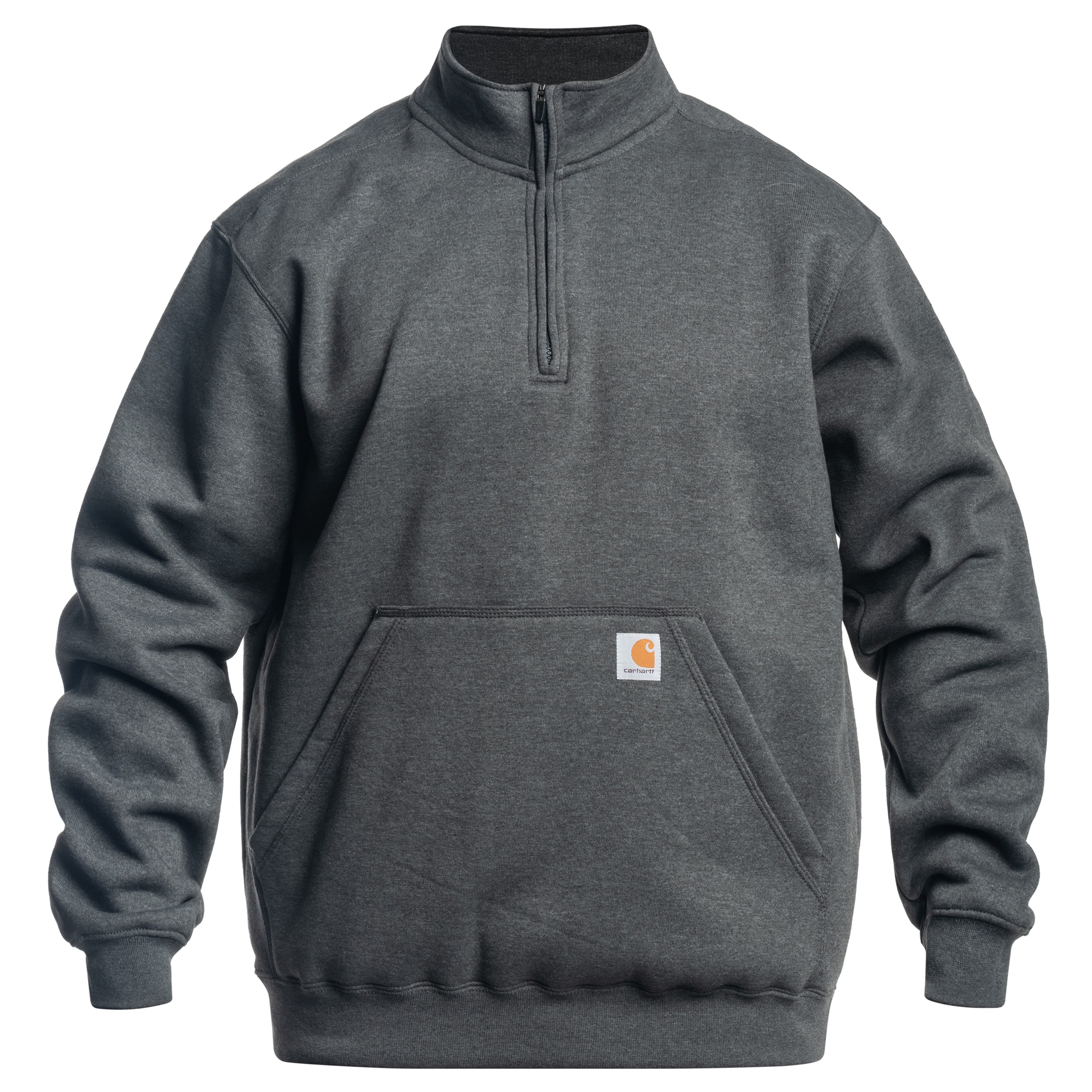 Bluza Carhartt Midweight Quarter Zip Mock Neck - Carbon