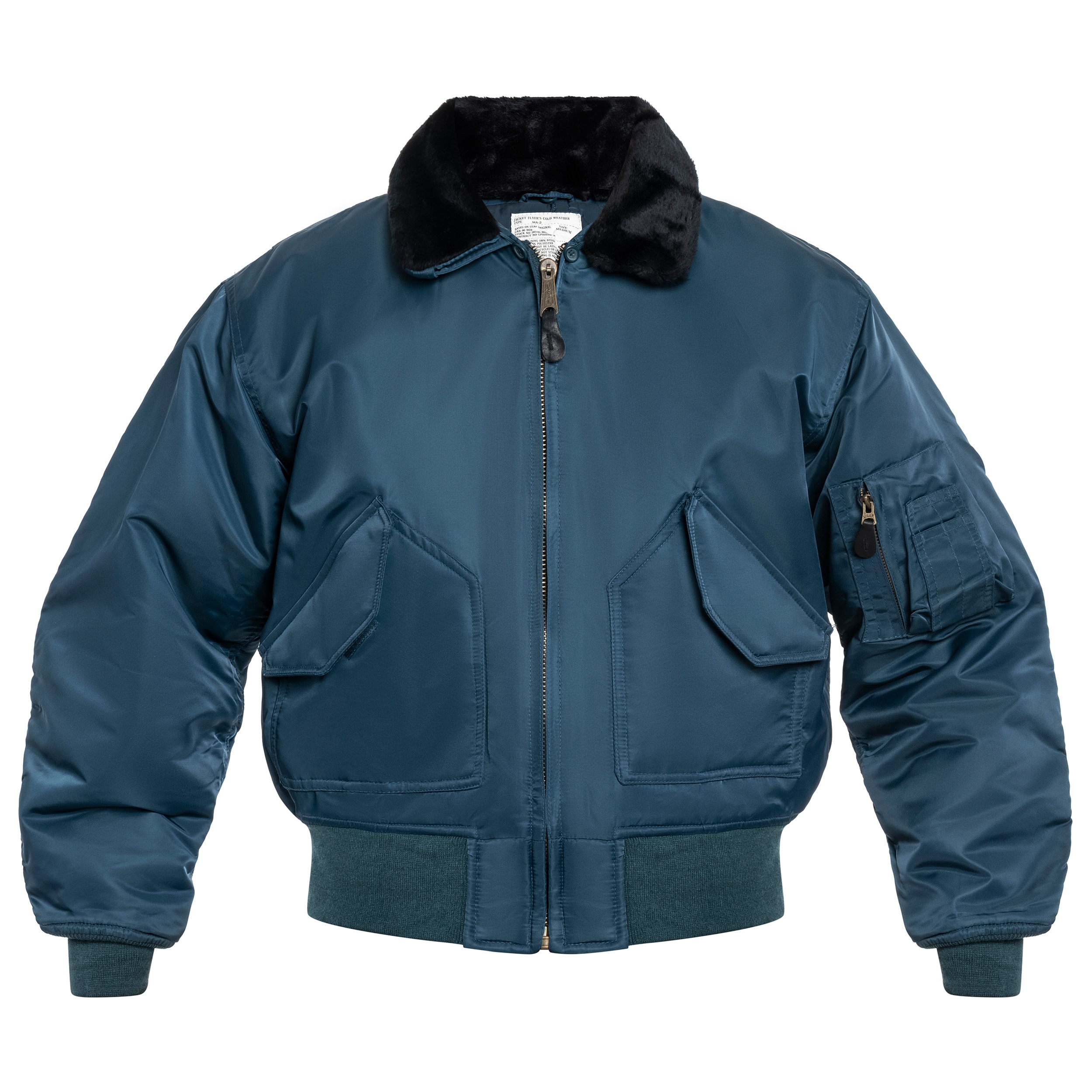 Куртка Highlander MA-2 Fur Collar - Petrol