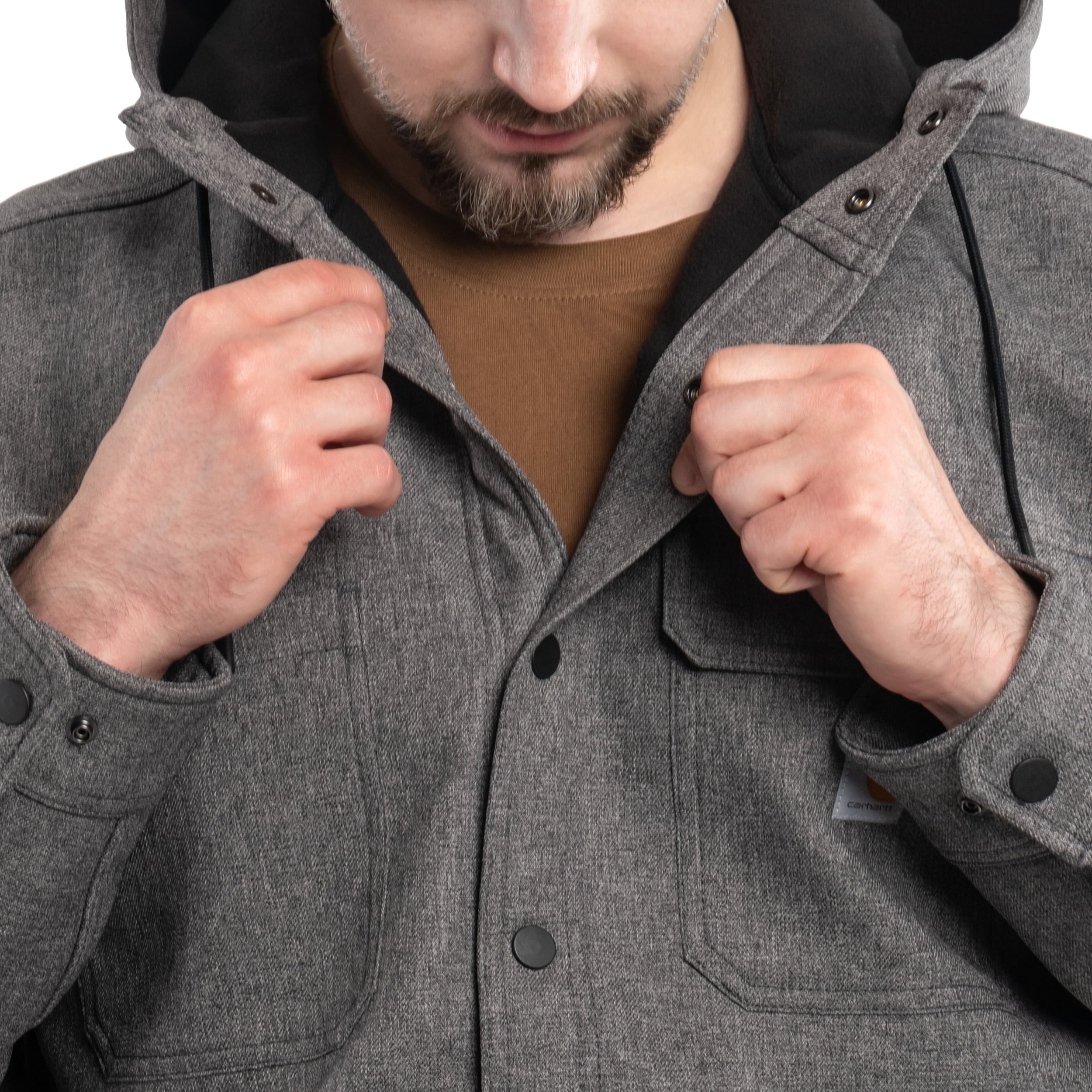 Kurtka Carhartt Rain Defender Heavyweight - Black Heather