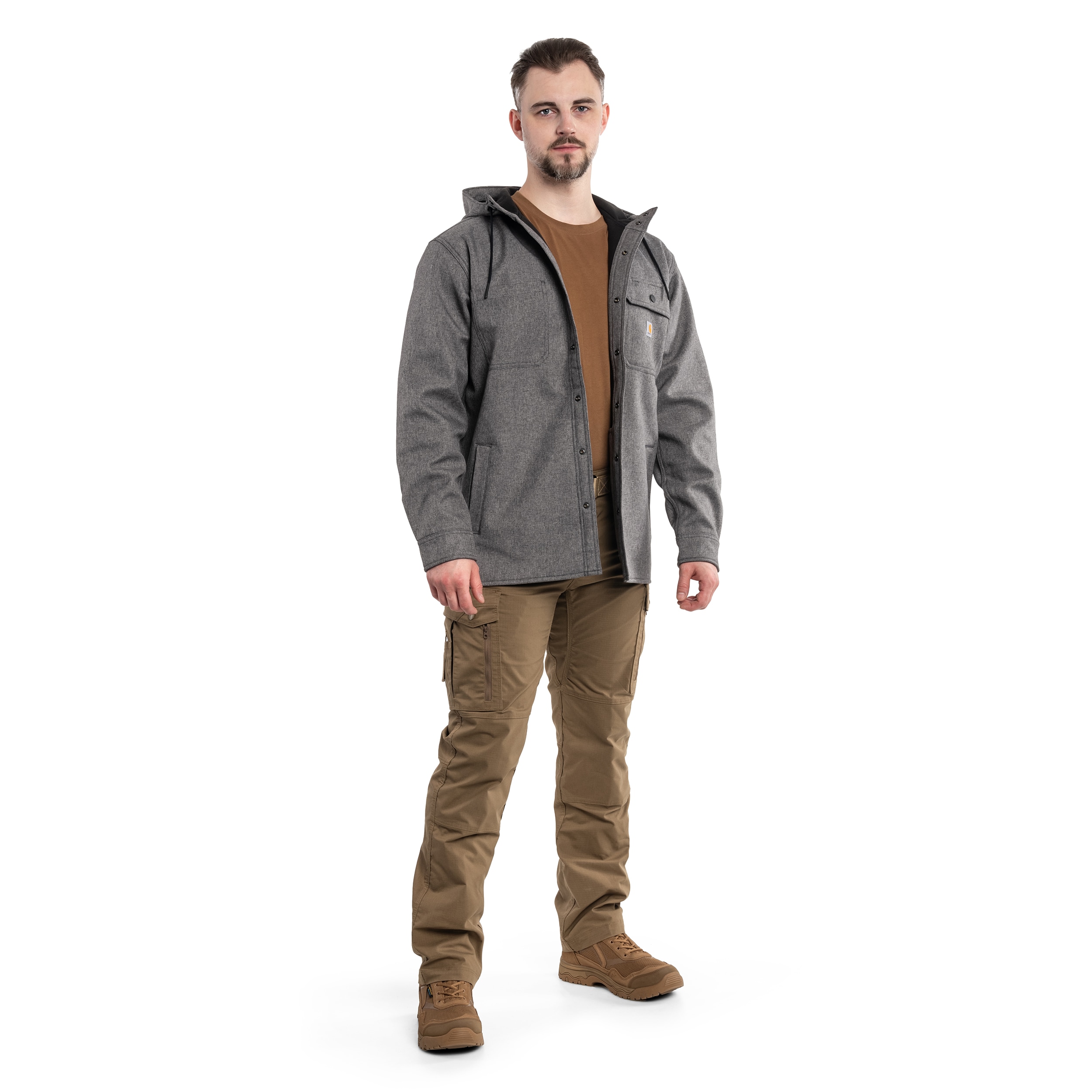 Kurtka Carhartt Rain Defender Heavyweight - Black Heather