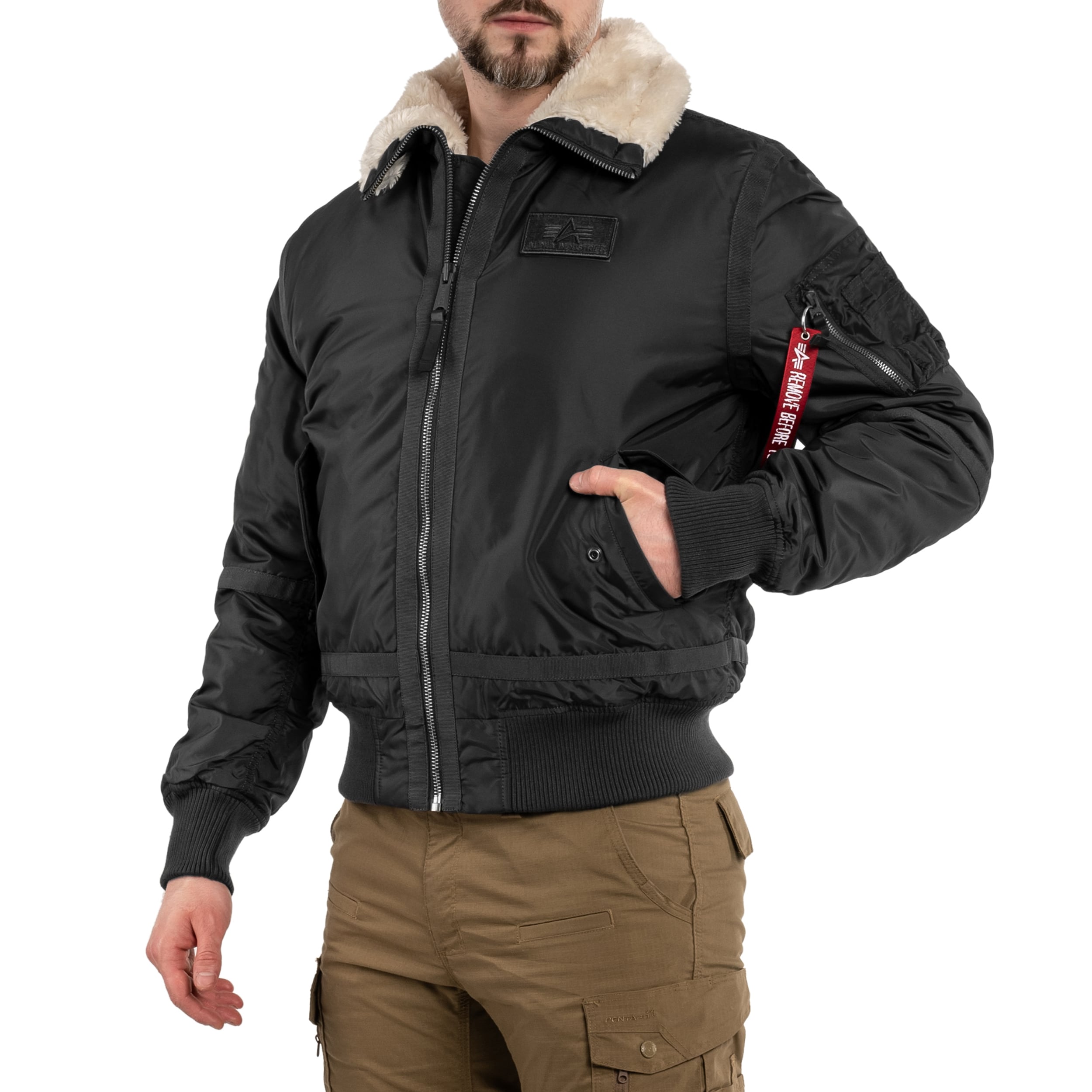 Kurtka Alpha Industries B15-3 TT - Vintage Grey
