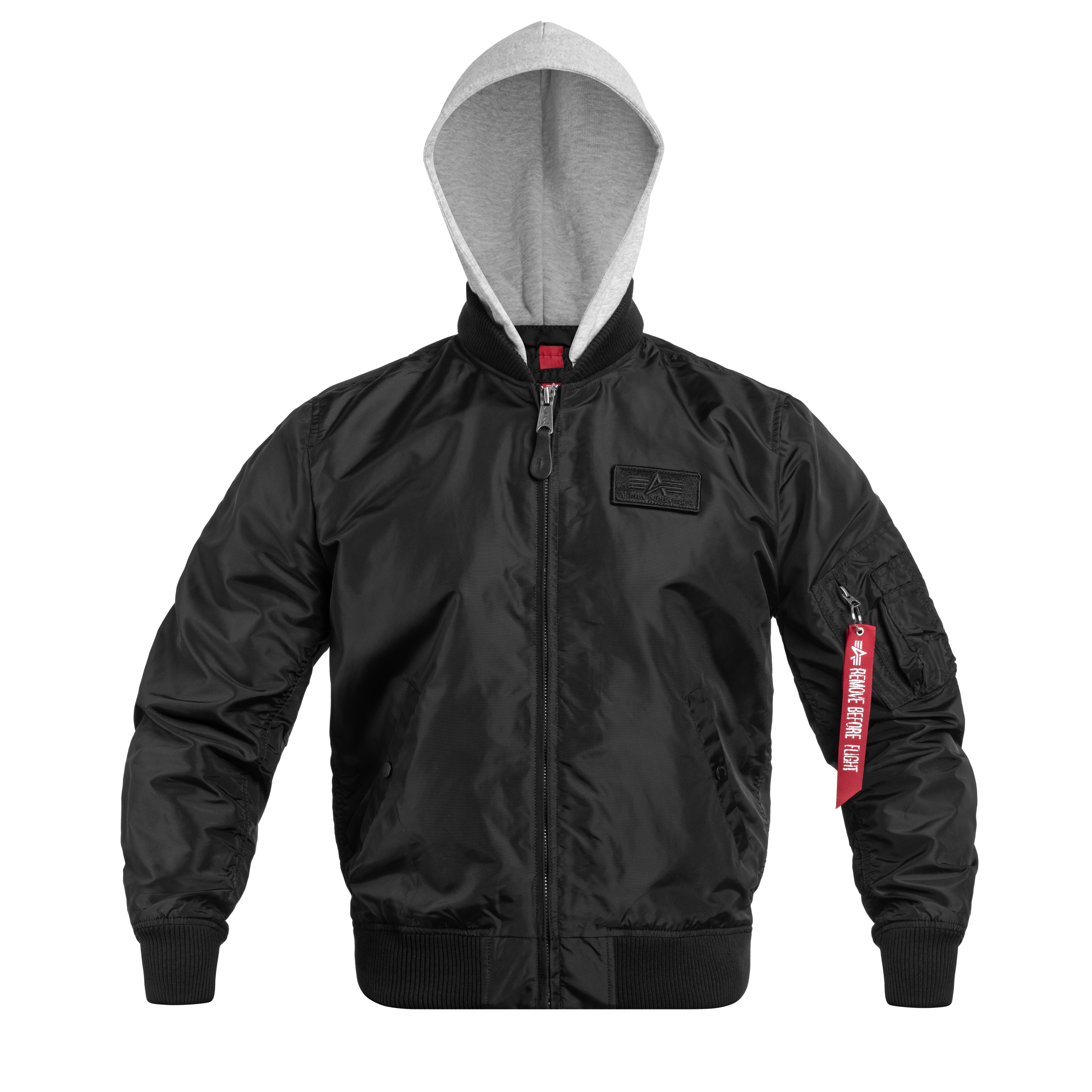 Kurtka Alpha Industries MA-1 TT Hood - Black