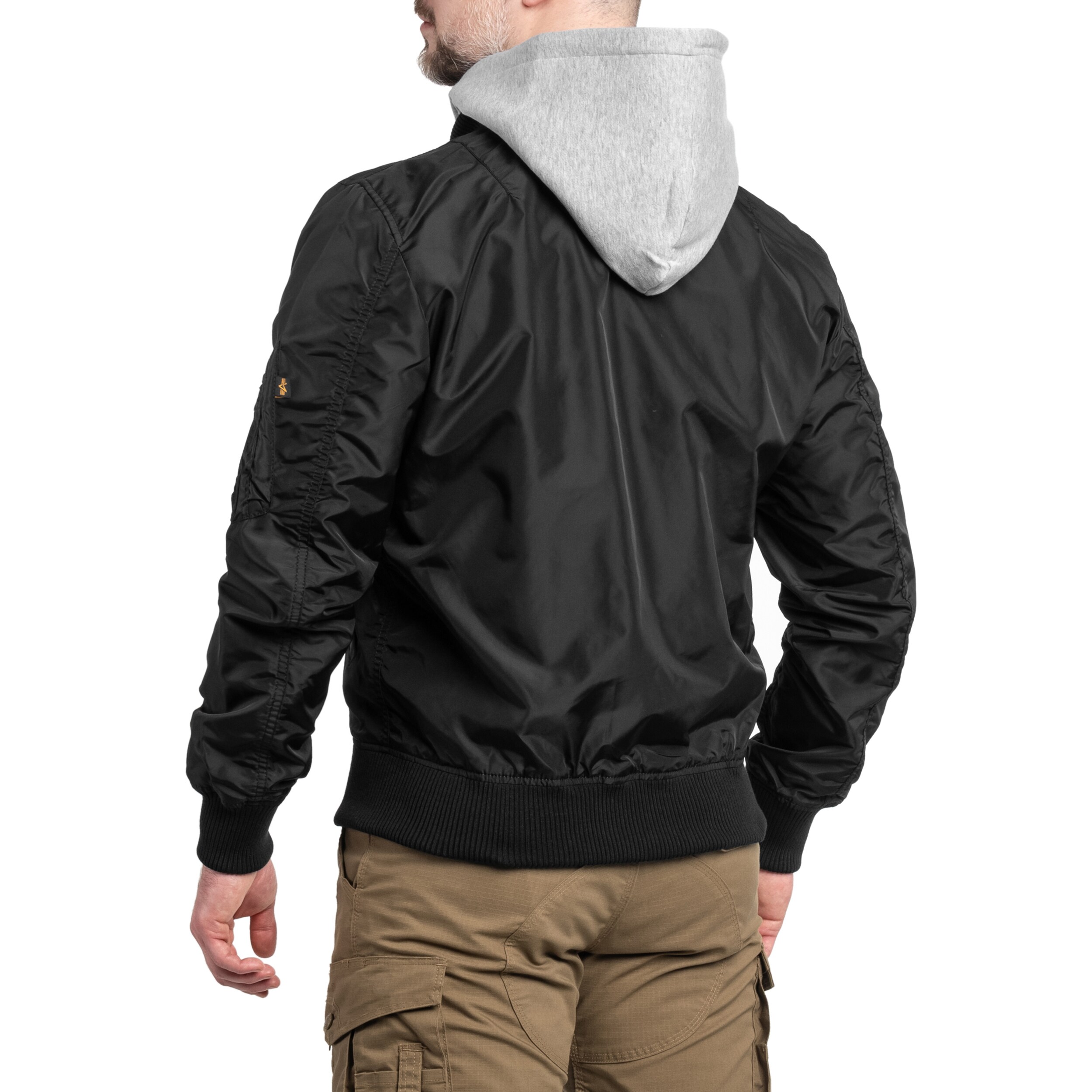 Kurtka Alpha Industries MA-1 TT Hood - Black
