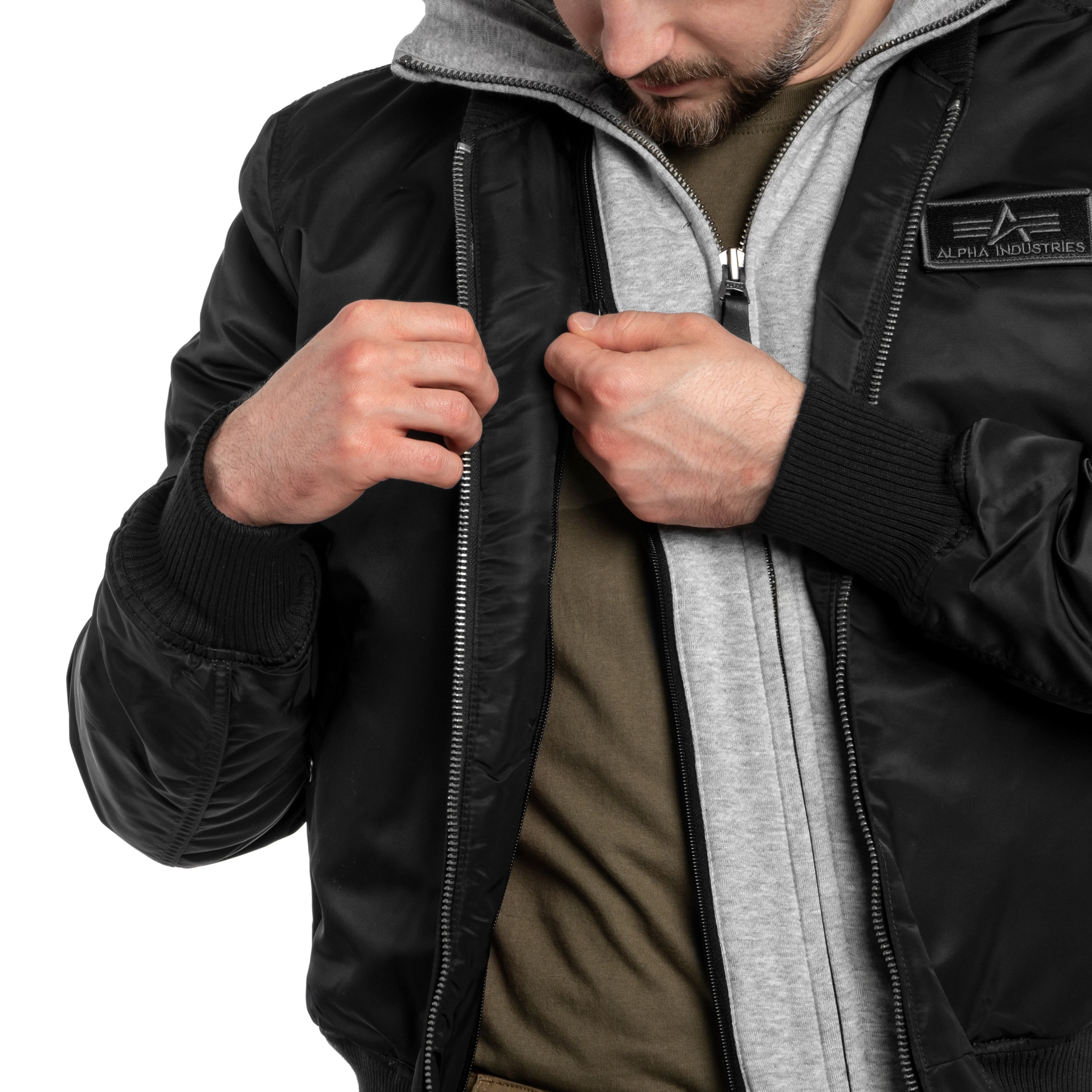 Kurtka Alpha Industries MA-1 D-Tec - Black