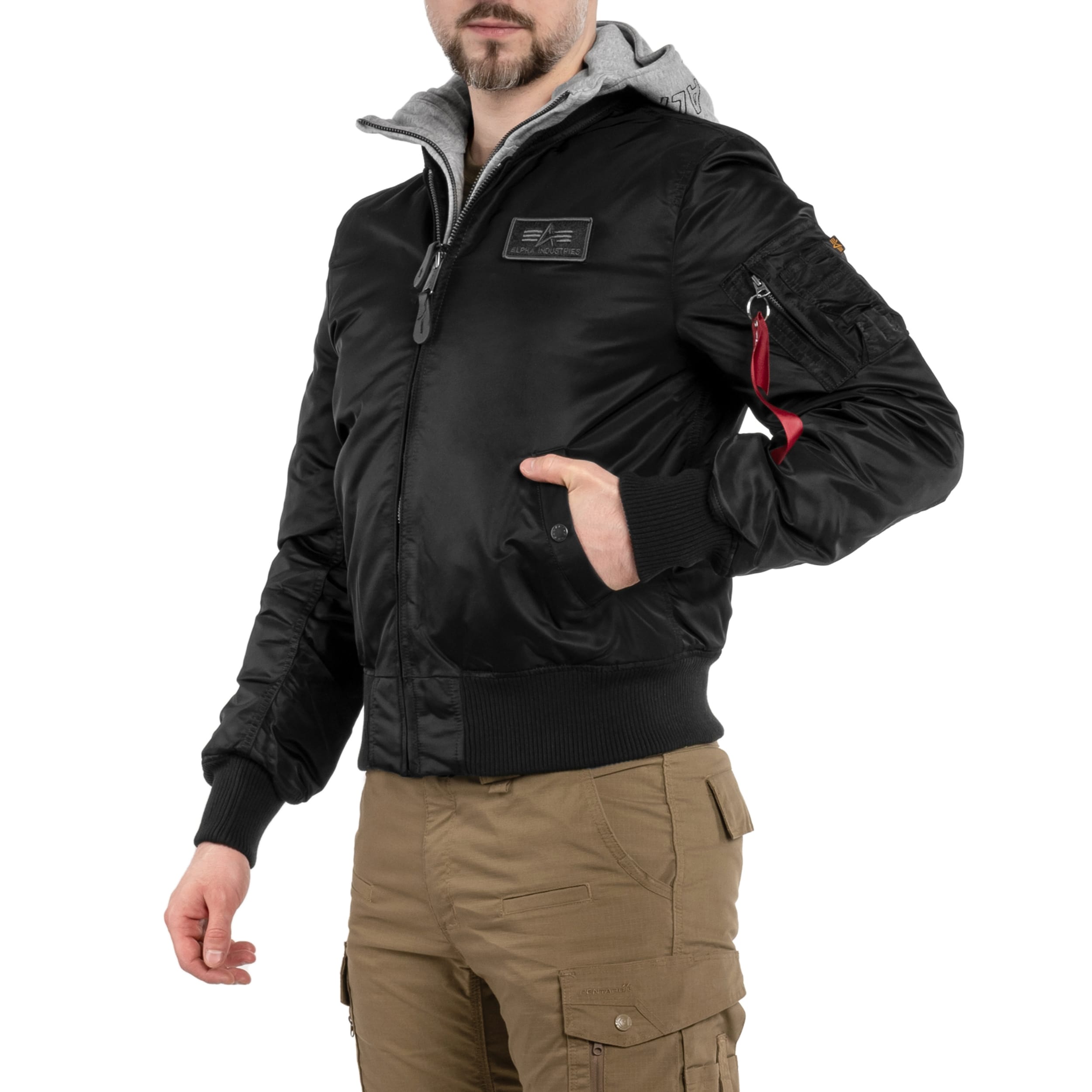 Kurtka Alpha Industries MA-1 D-Tec - Black