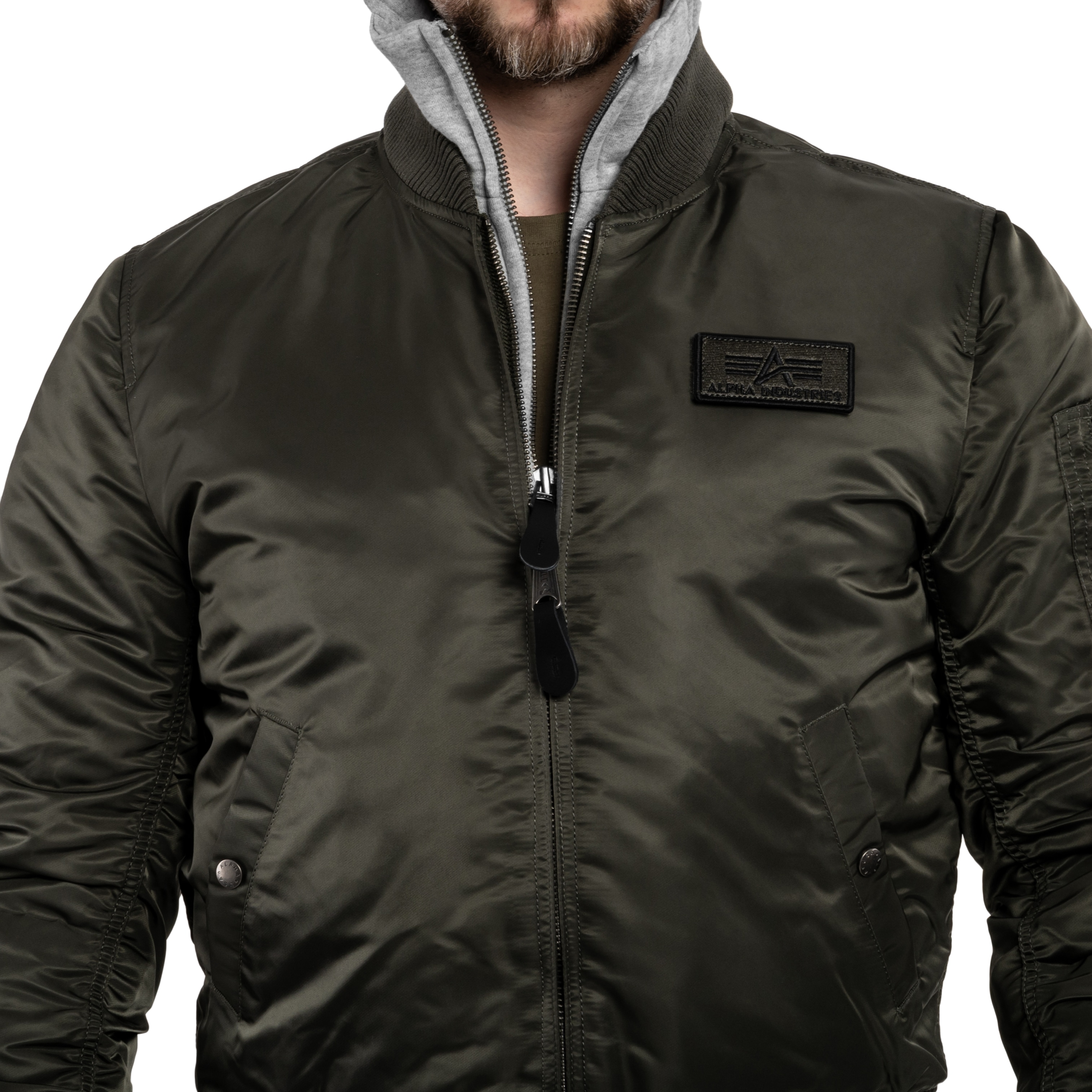 Куртка Alpha Industries MA-1 D-Tec - Rep. Grey